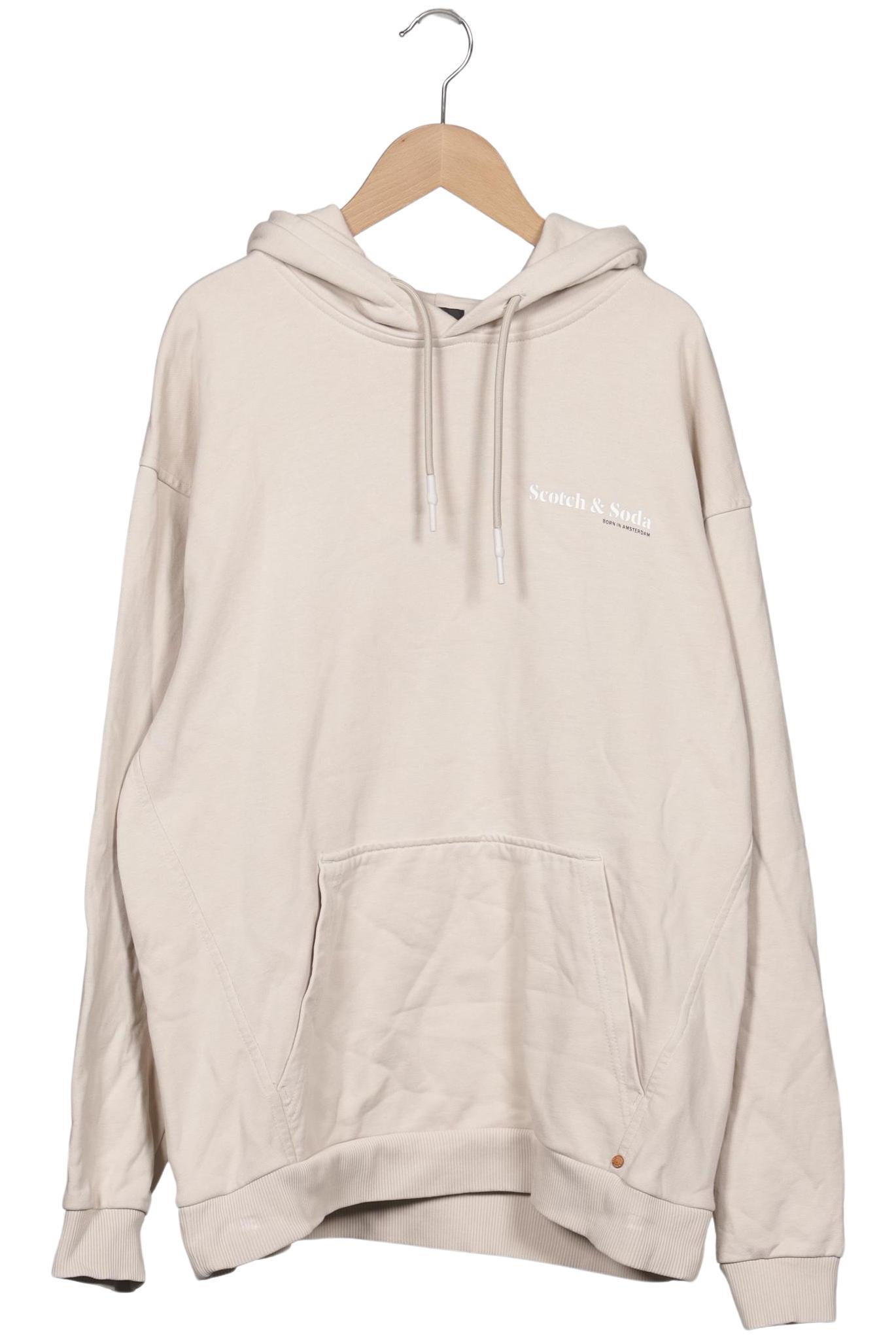 

Scotch & Soda Herren Kapuzenpullover, beige, Gr. 52