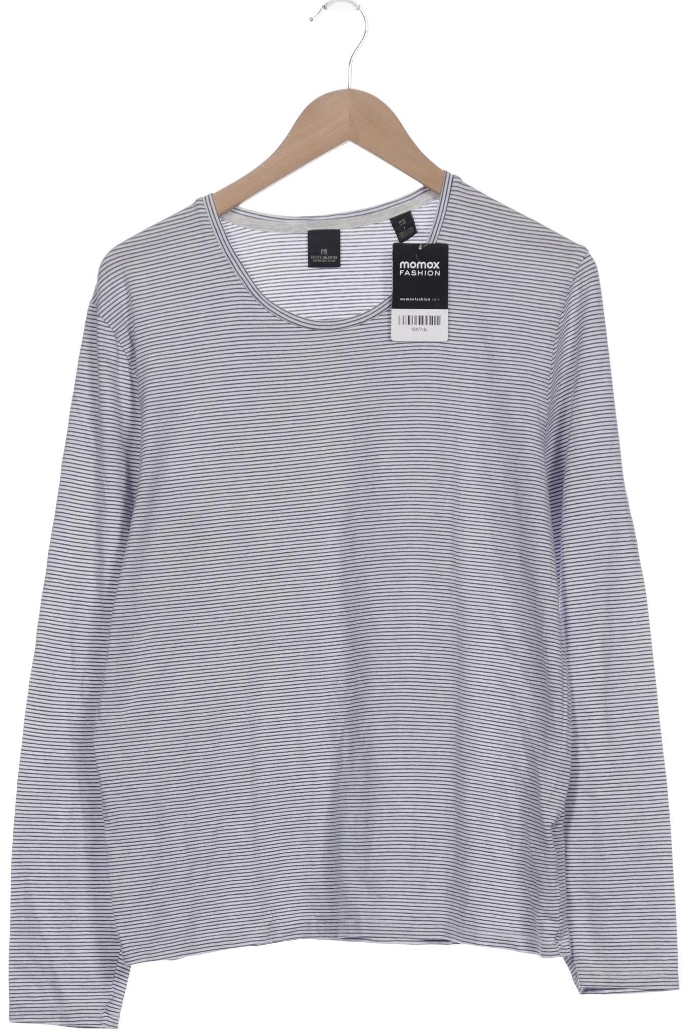 

Scotch & Soda Herren Langarmshirt, weiß, Gr. 52