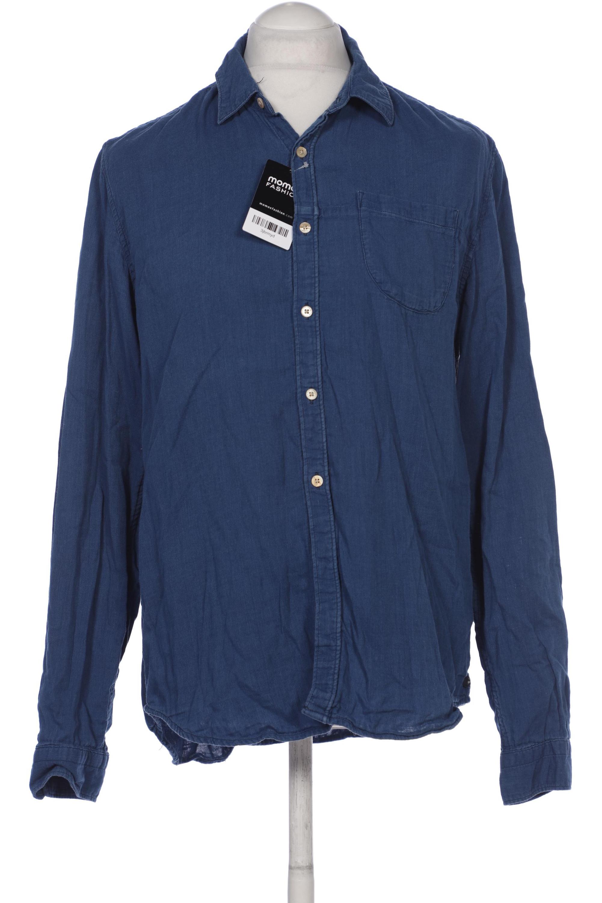 

Scotch & Soda Herren Hemd, blau, Gr. 52