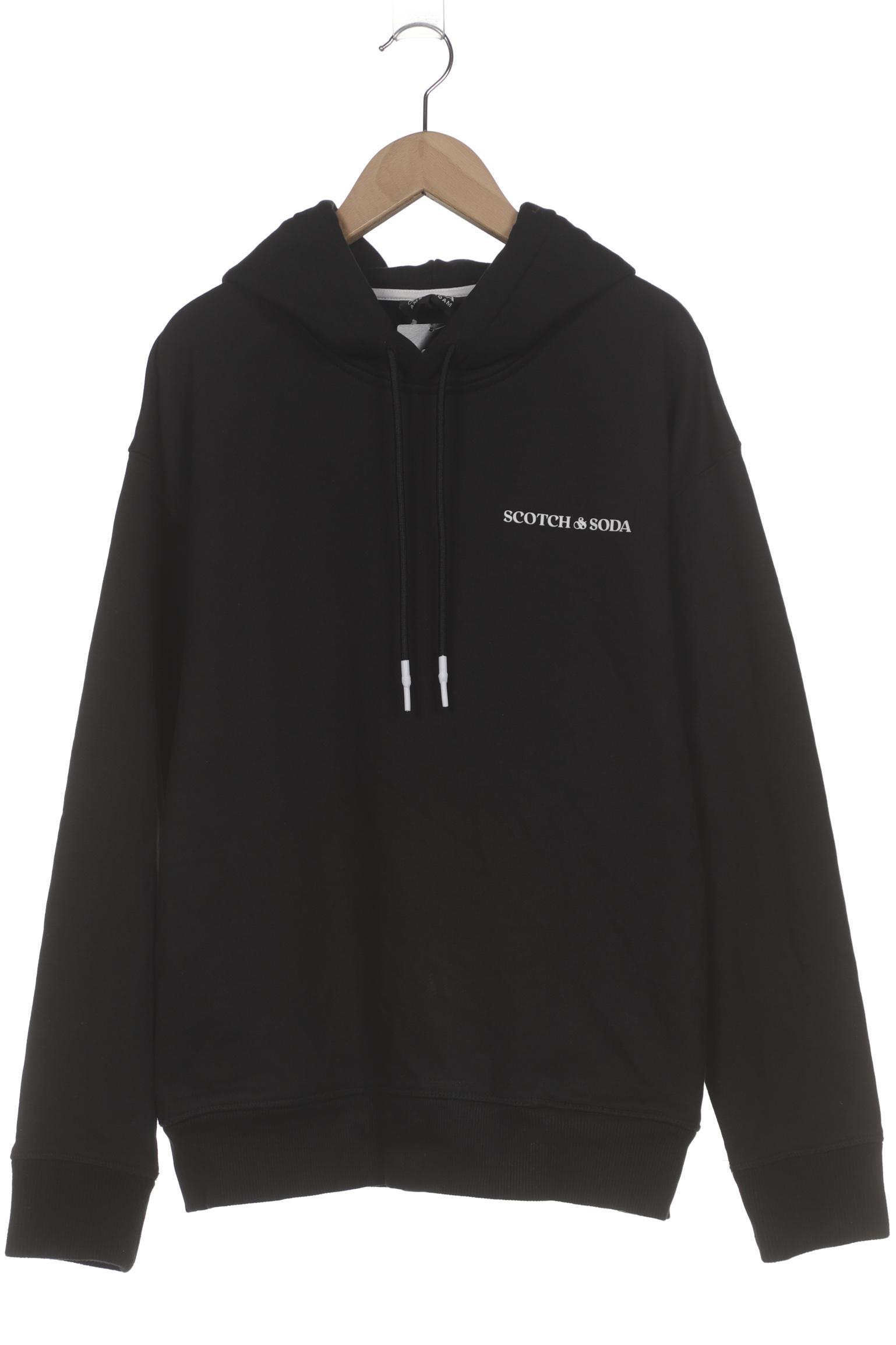 

Scotch & Soda Herren Kapuzenpullover, schwarz, Gr. 48