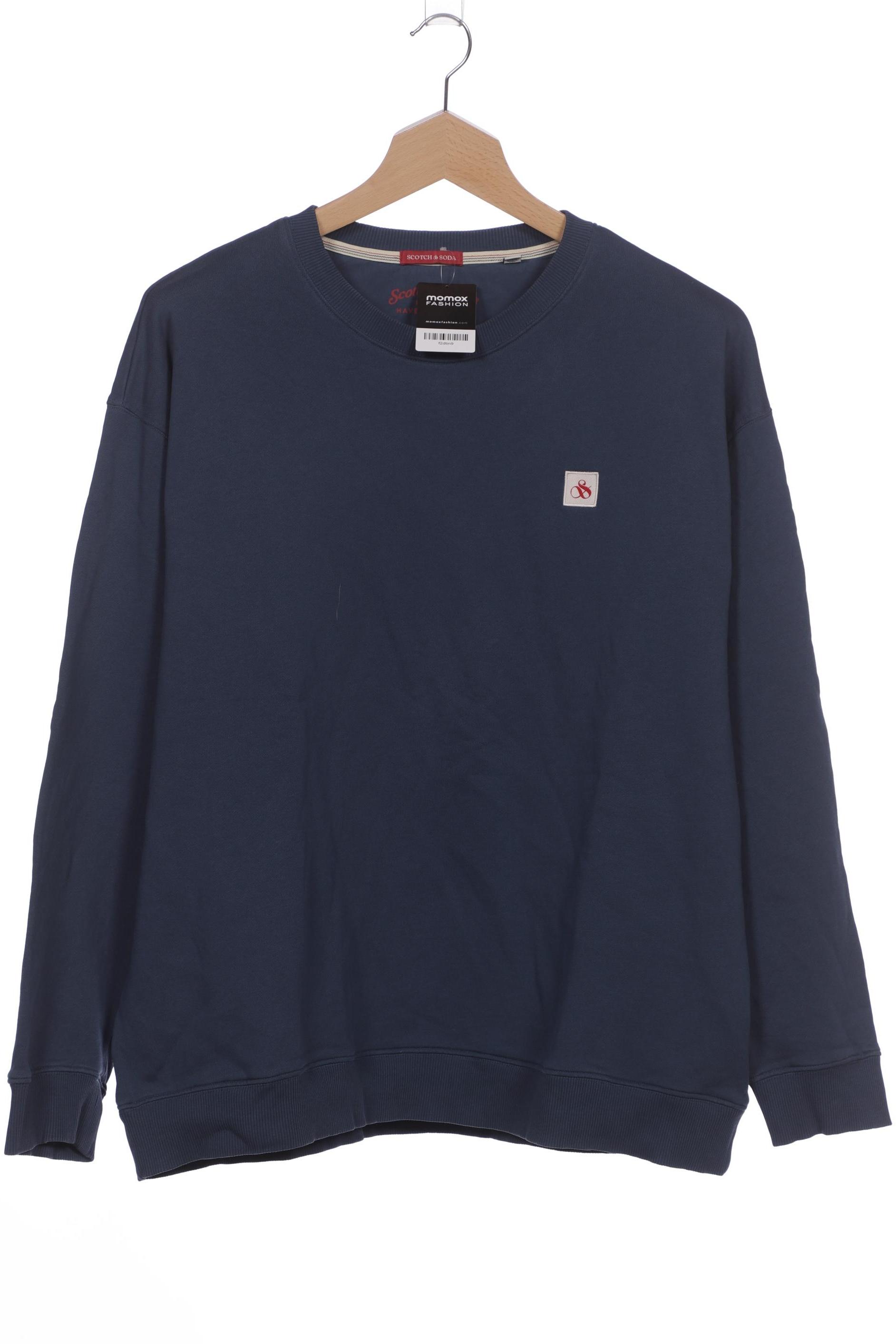 

Scotch & Soda Herren Sweatshirt, blau, Gr. 60