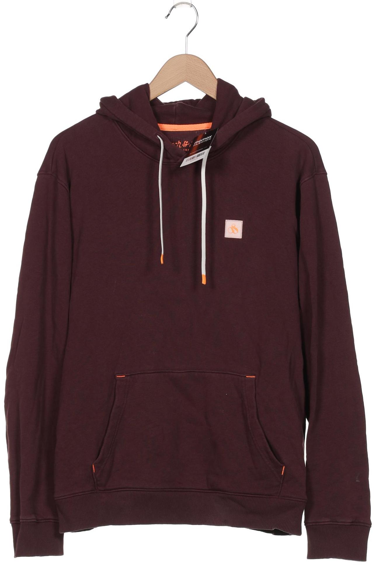 

Scotch & Soda Herren Kapuzenpullover, bordeaux, Gr. 52