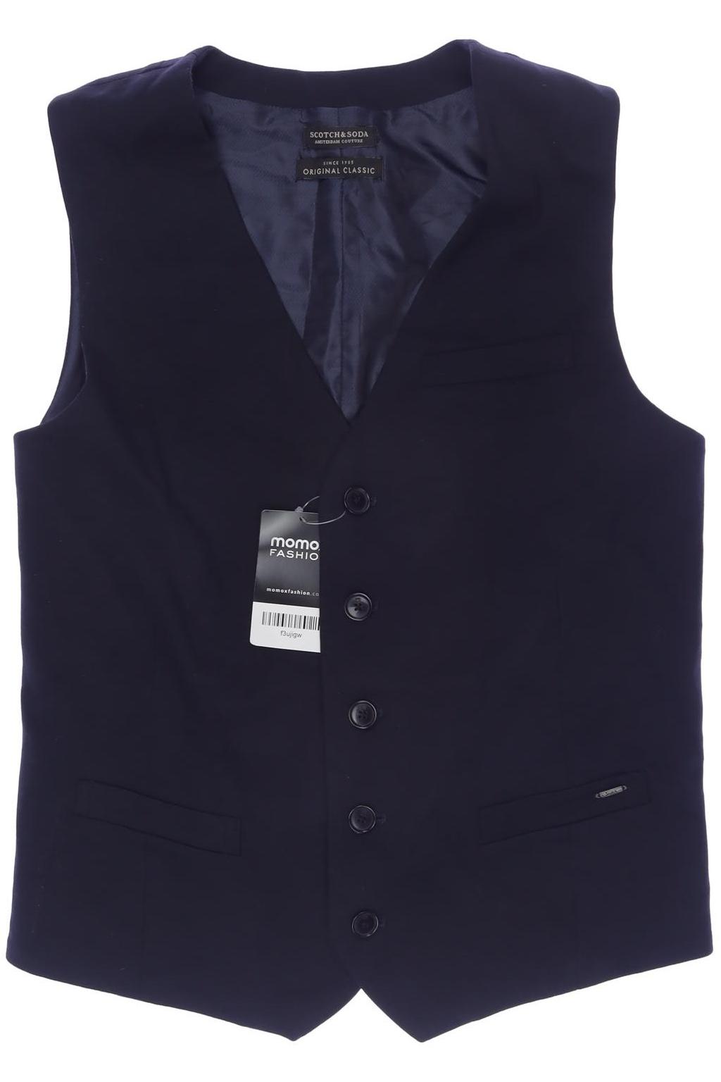 

Scotch & Soda Herren Weste, marineblau, Gr. 48