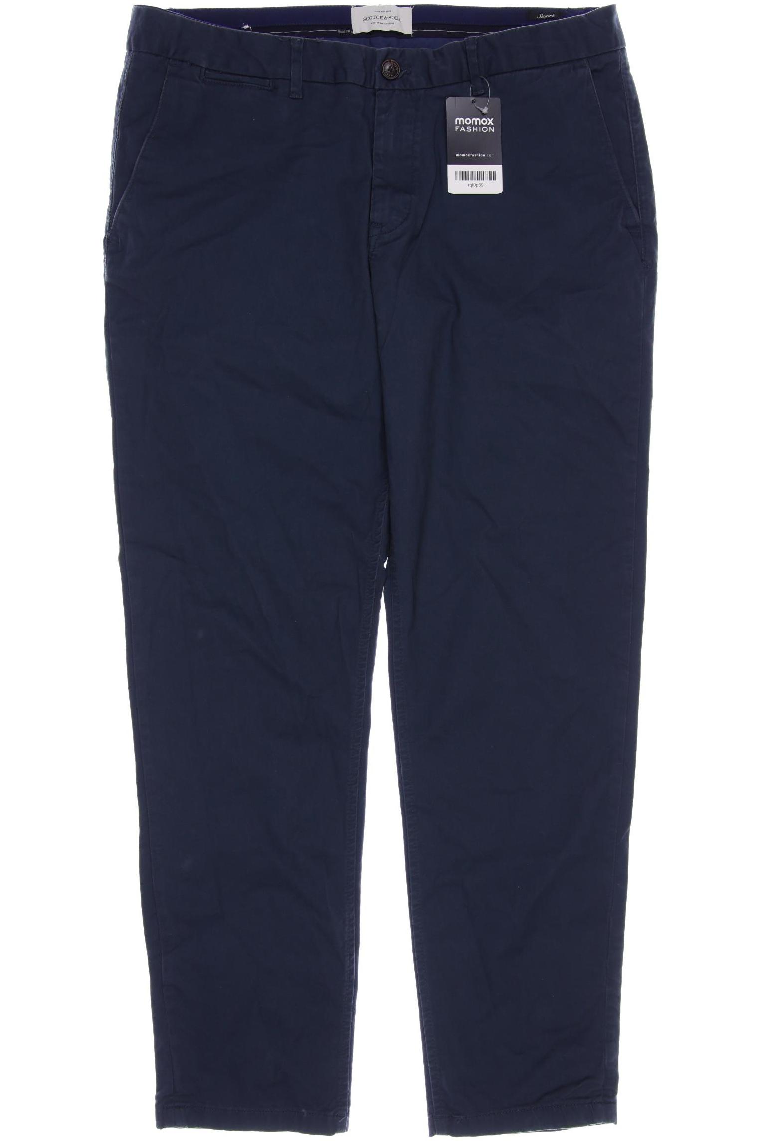 

Scotch & Soda Herren Stoffhose, blau