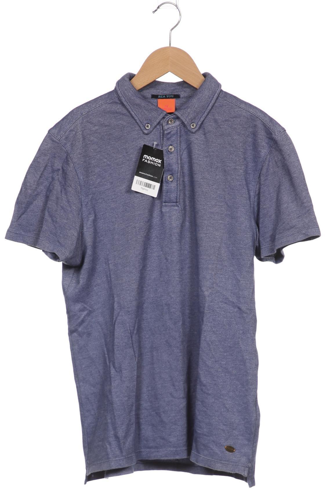 

Scotch & Soda Herren Poloshirt, blau, Gr. 48