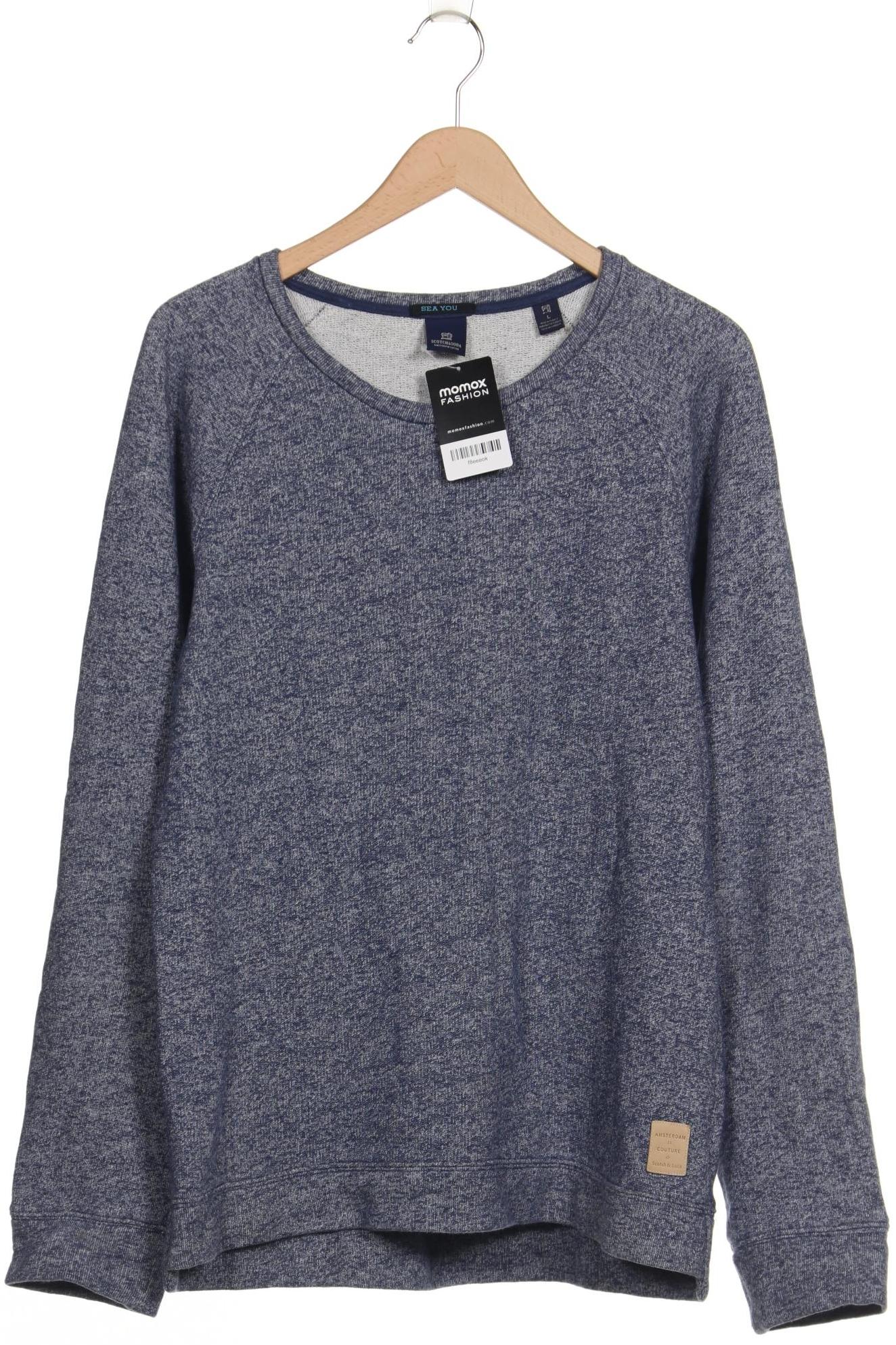 

Scotch & Soda Herren Sweatshirt, blau, Gr. 52