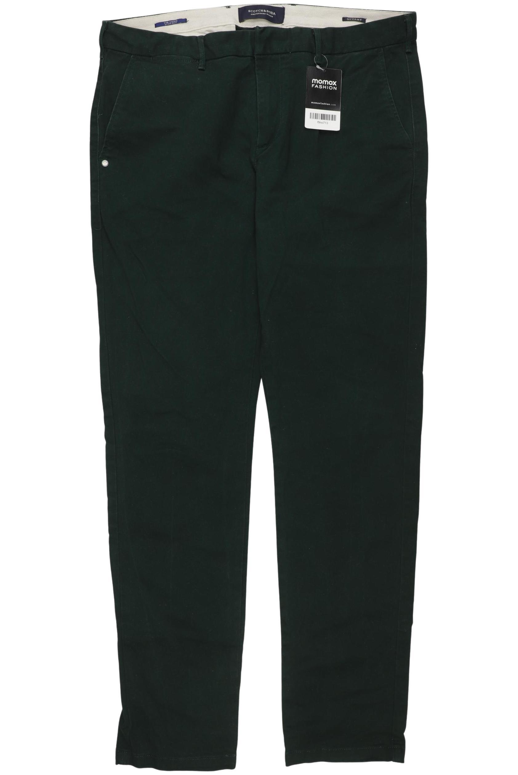 

Scotch & Soda Herren Stoffhose, grün, Gr. 33