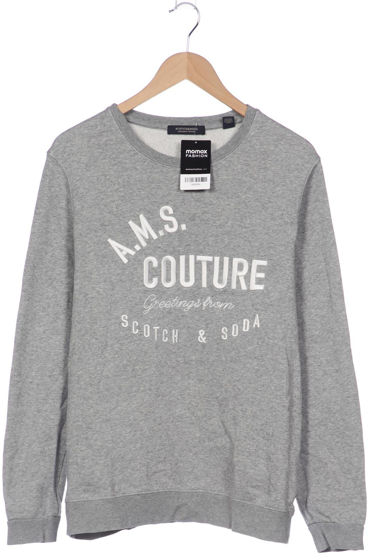 

Scotch & Soda Herren Sweatshirt, grau, Gr. 52