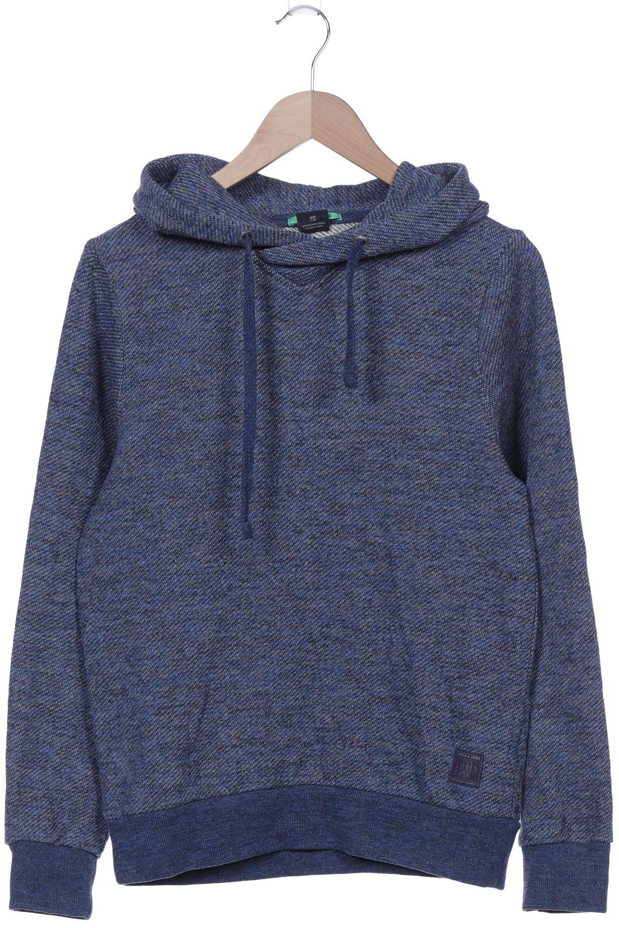

Scotch & Soda Herren Kapuzenpullover, blau, Gr. 46
