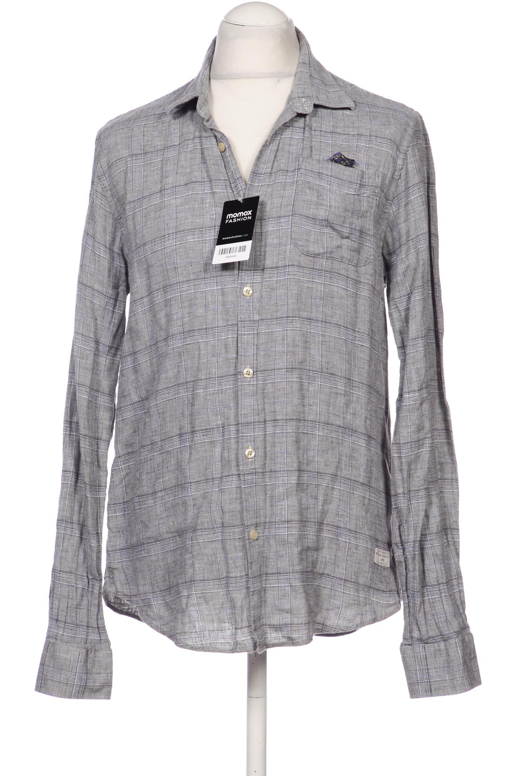 

Scotch & Soda Herren Hemd, grau, Gr. 52