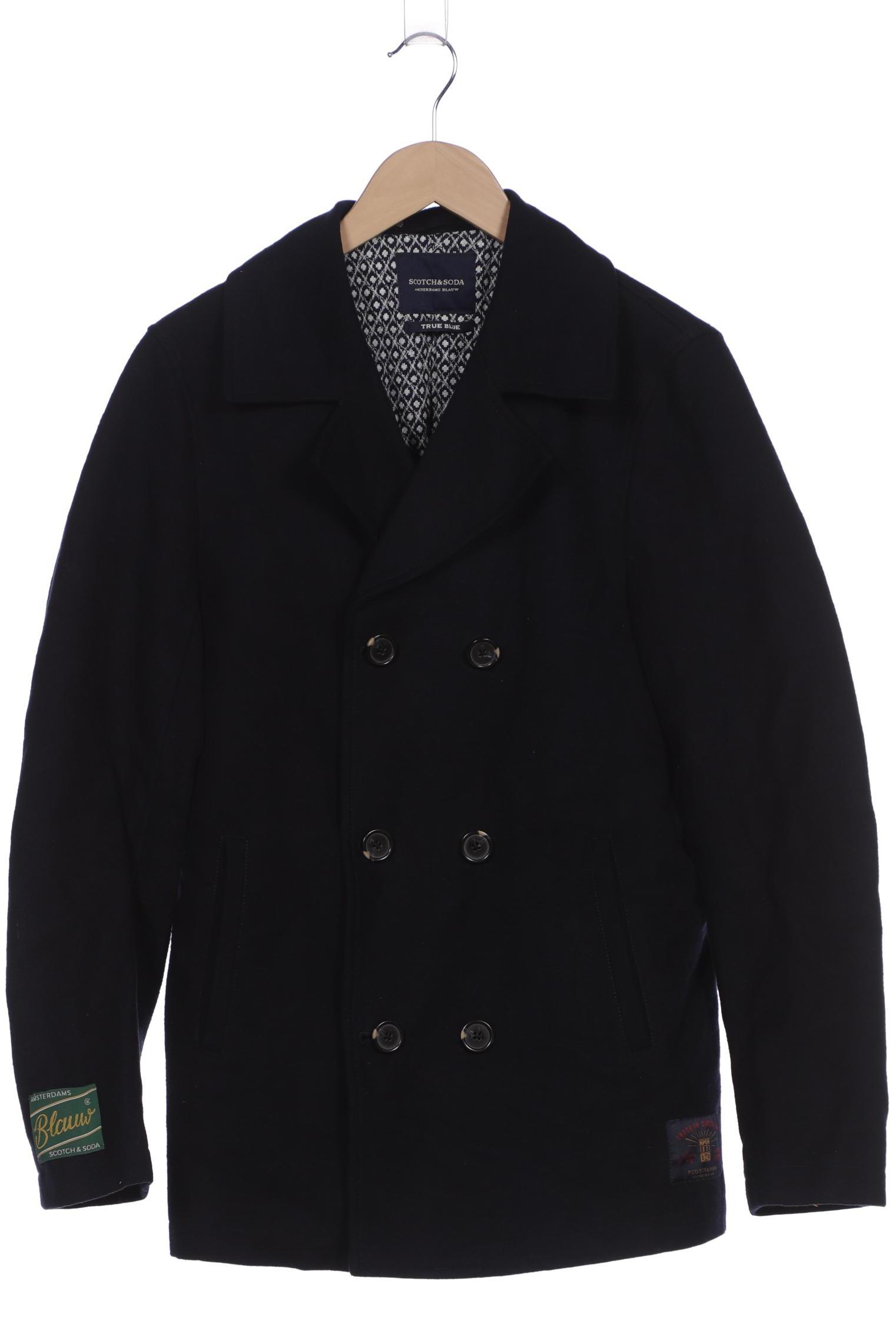 

Scotch & Soda Herren Mantel, marineblau, Gr. 52