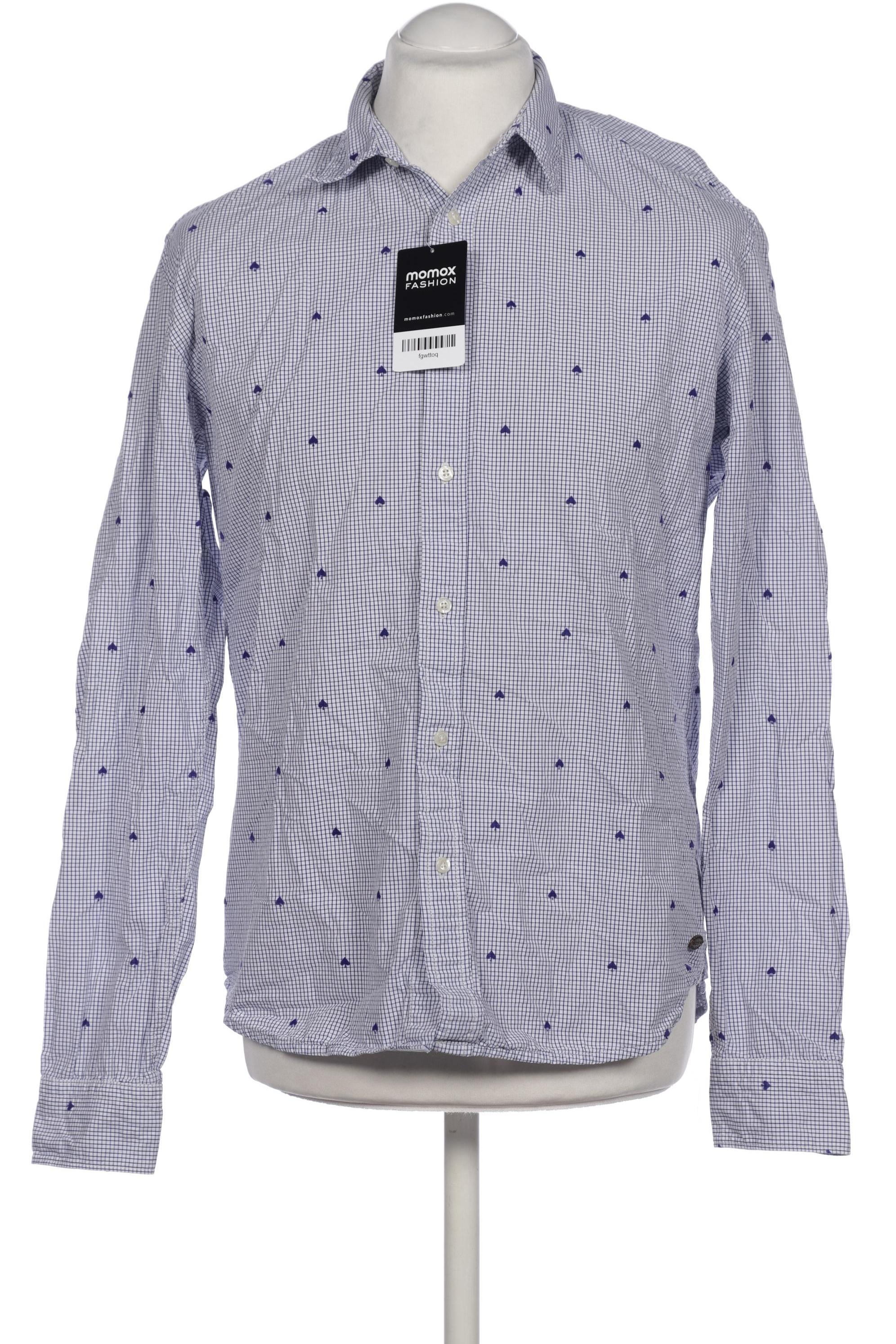 

Scotch & Soda Herren Hemd, blau, Gr. 52