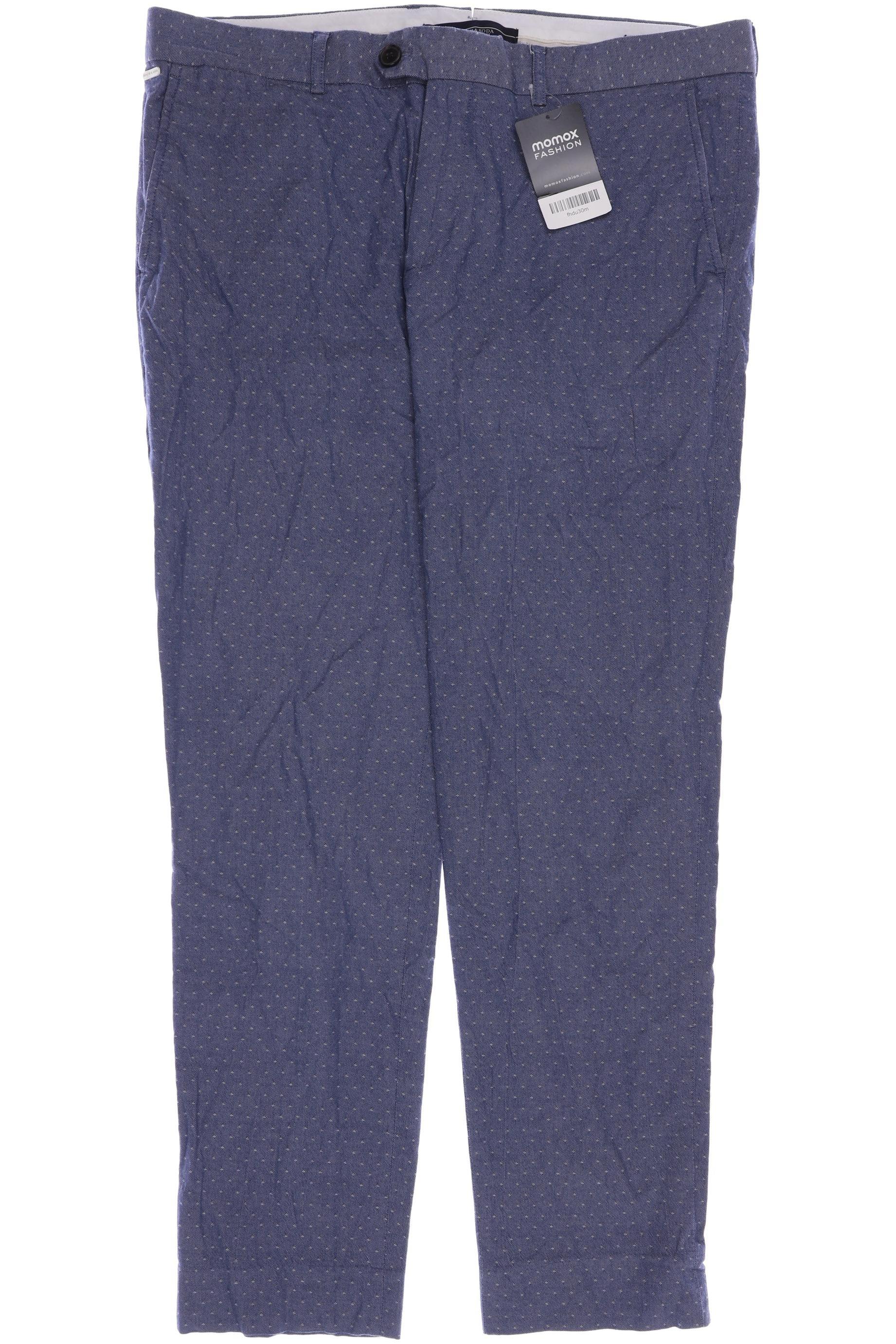 

Scotch & Soda Herren Stoffhose, blau