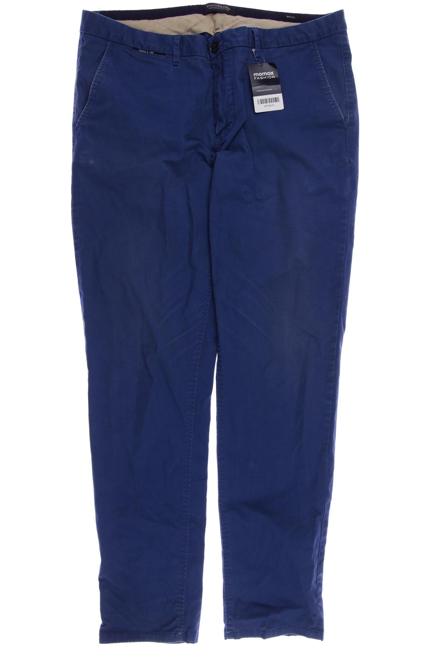 

Scotch & Soda Herren Stoffhose, blau