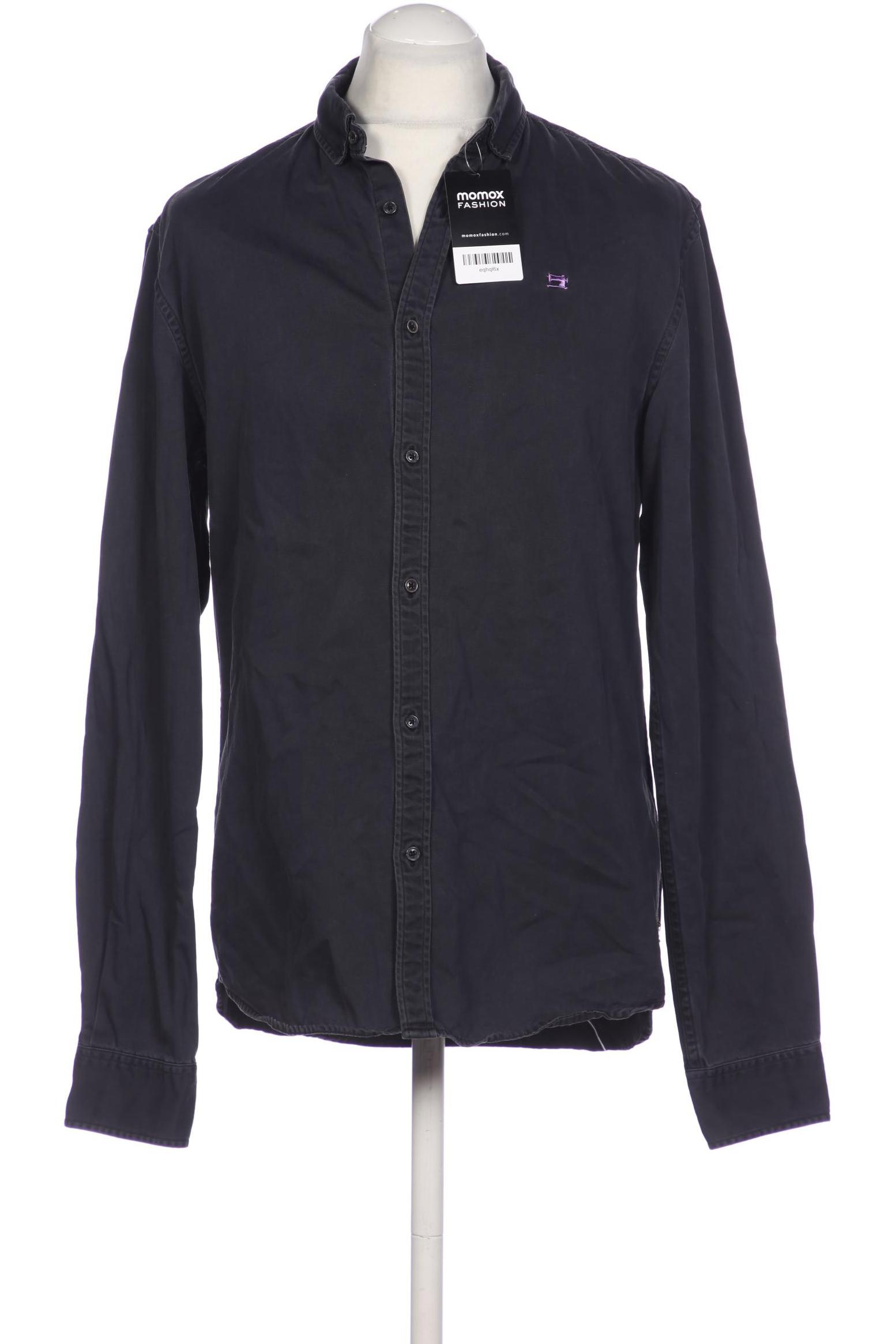 

Scotch & Soda Herren Hemd, grau, Gr. 52