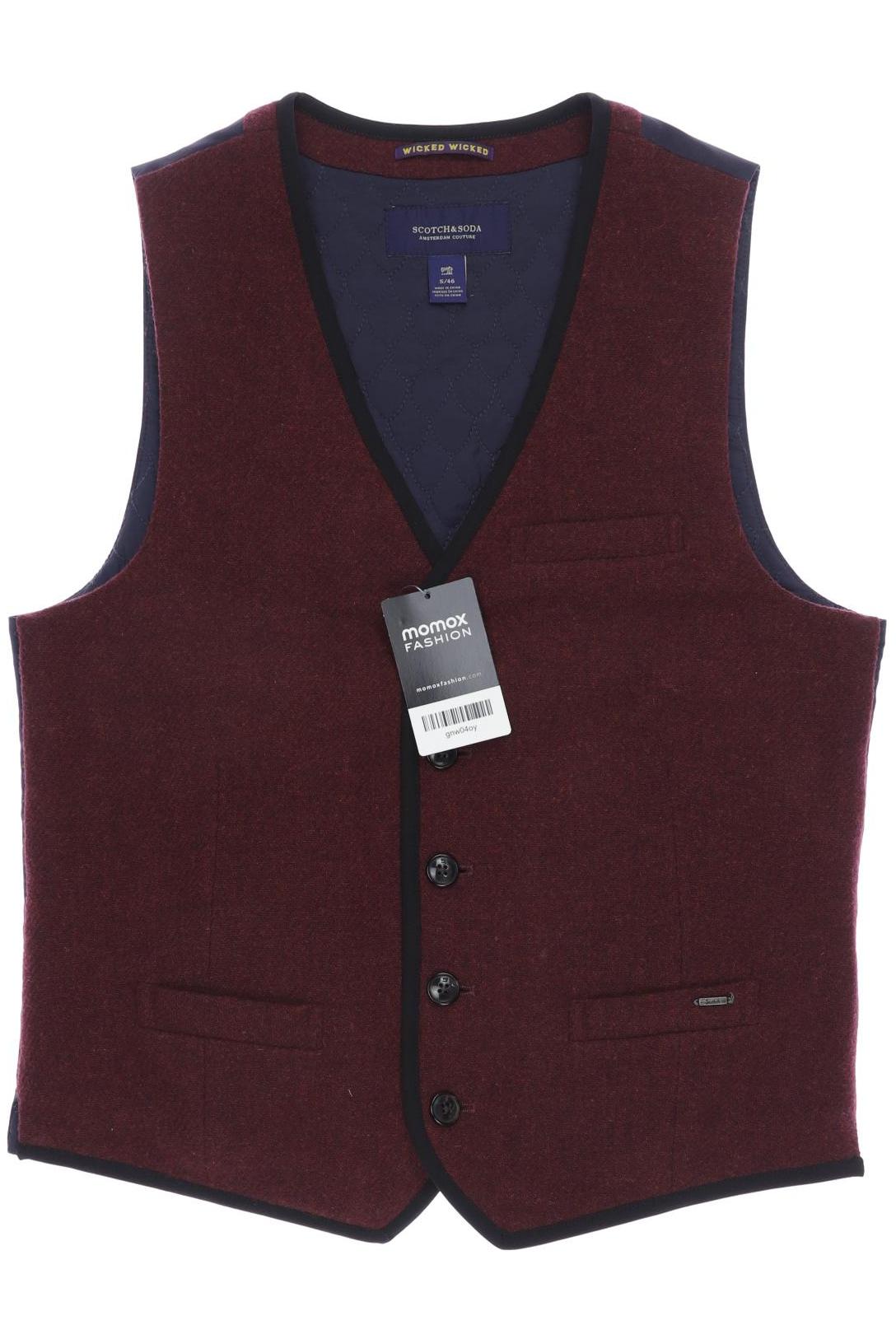 Thumbnail - Scotch &amp; Soda Herren Weste, bordeaux, Gr. 46