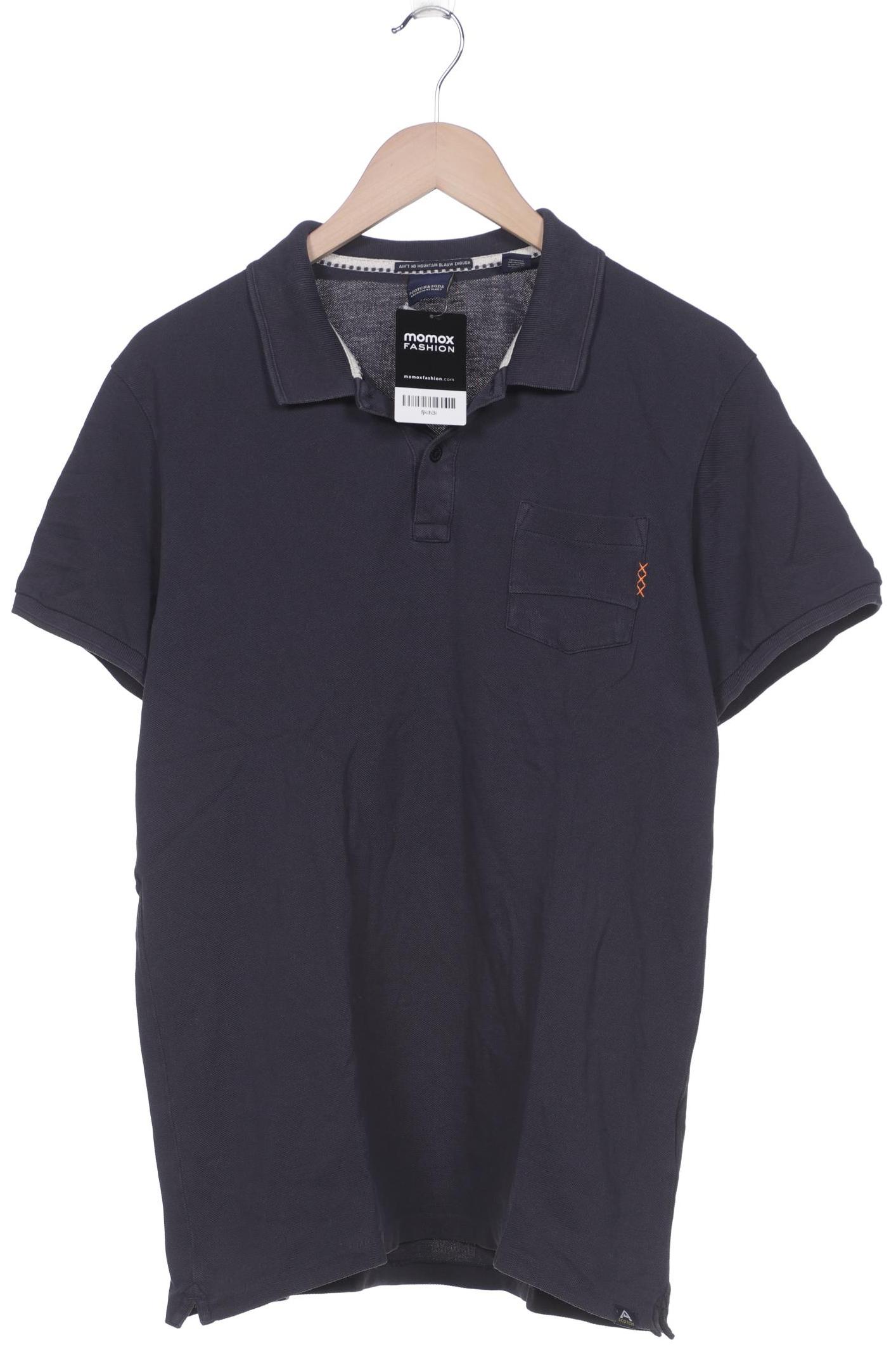 

Scotch & Soda Herren Poloshirt, grau, Gr. 52
