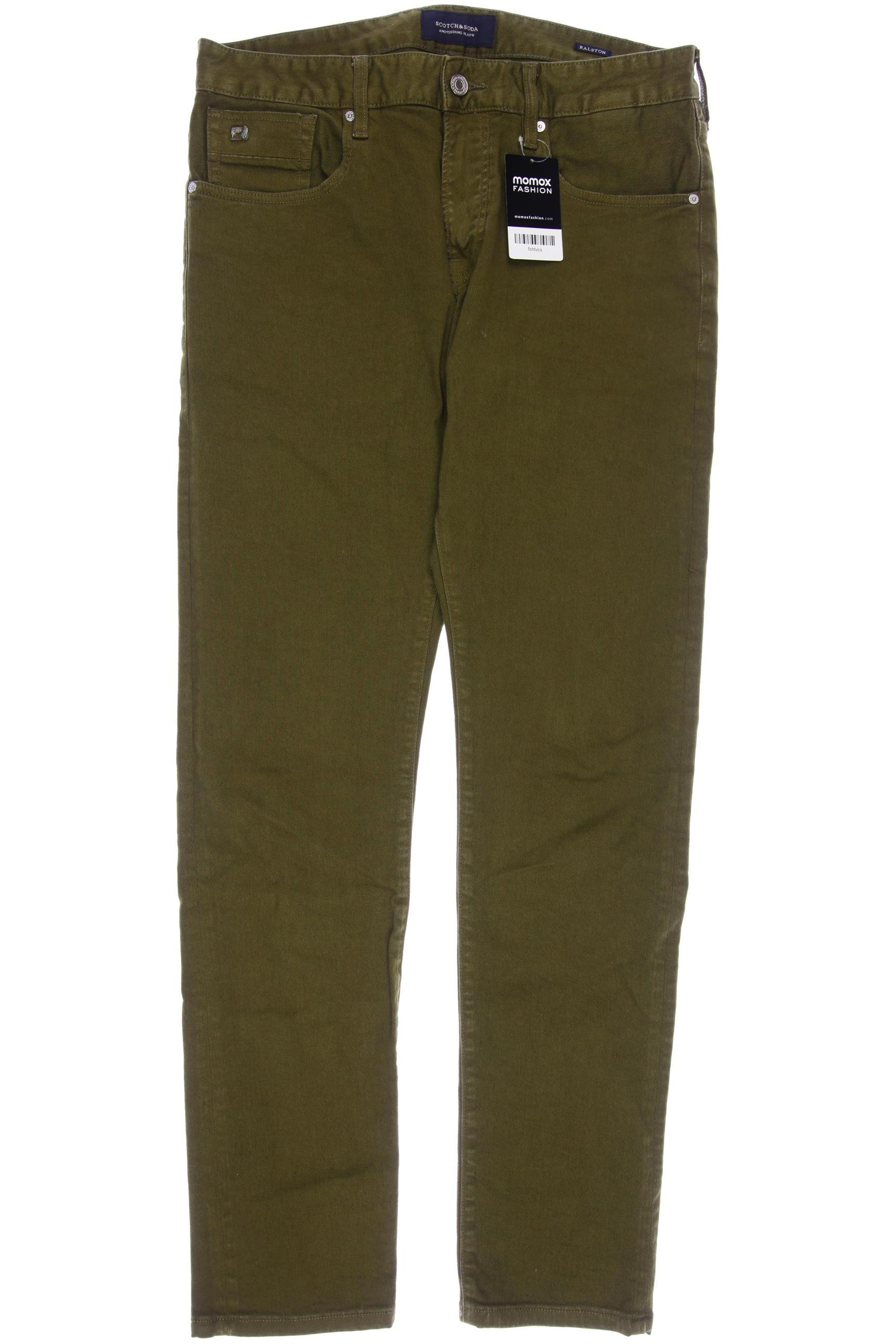 

Scotch & Soda Herren Jeans, grün