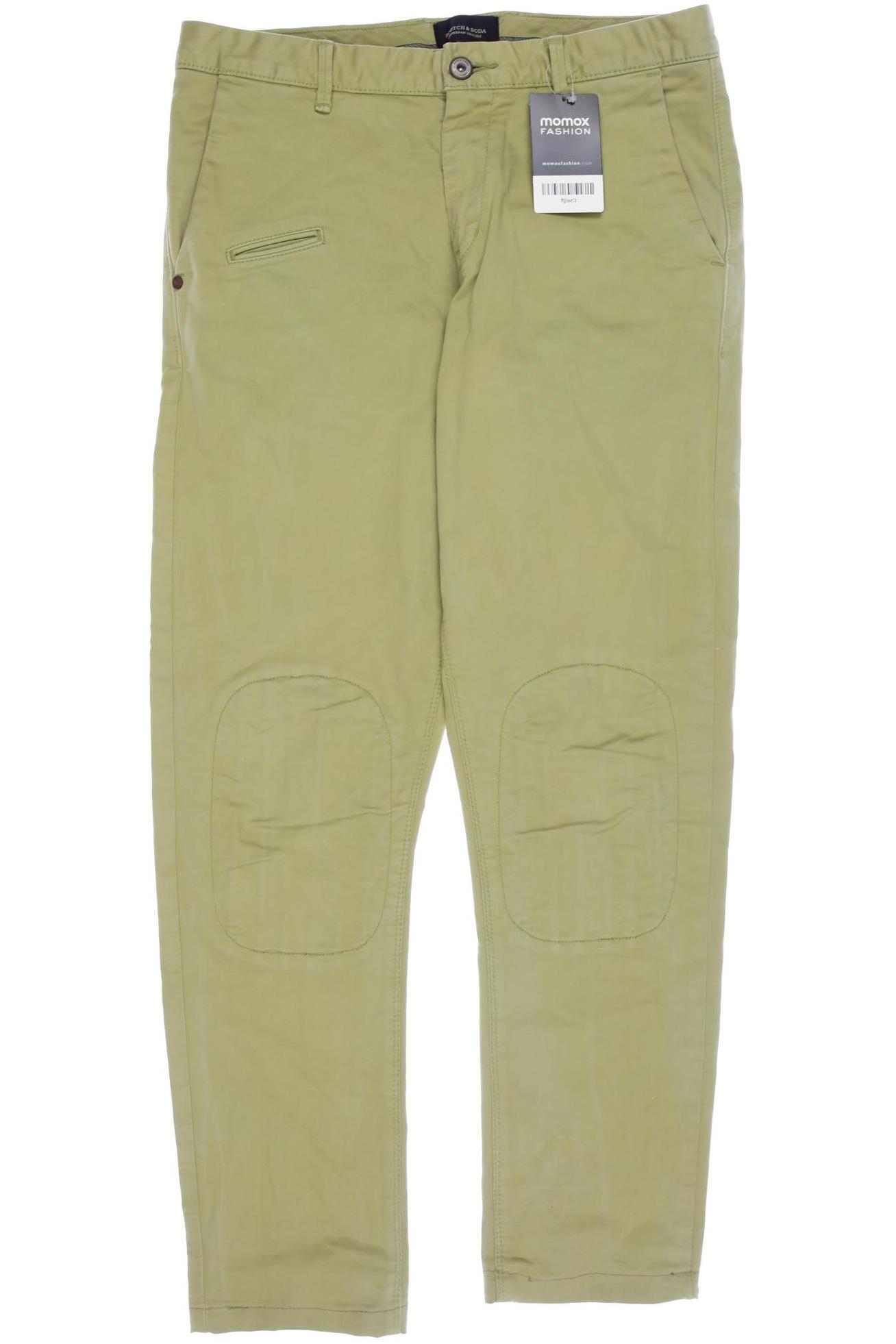 

Scotch & Soda Herren Stoffhose, grün, Gr. 28