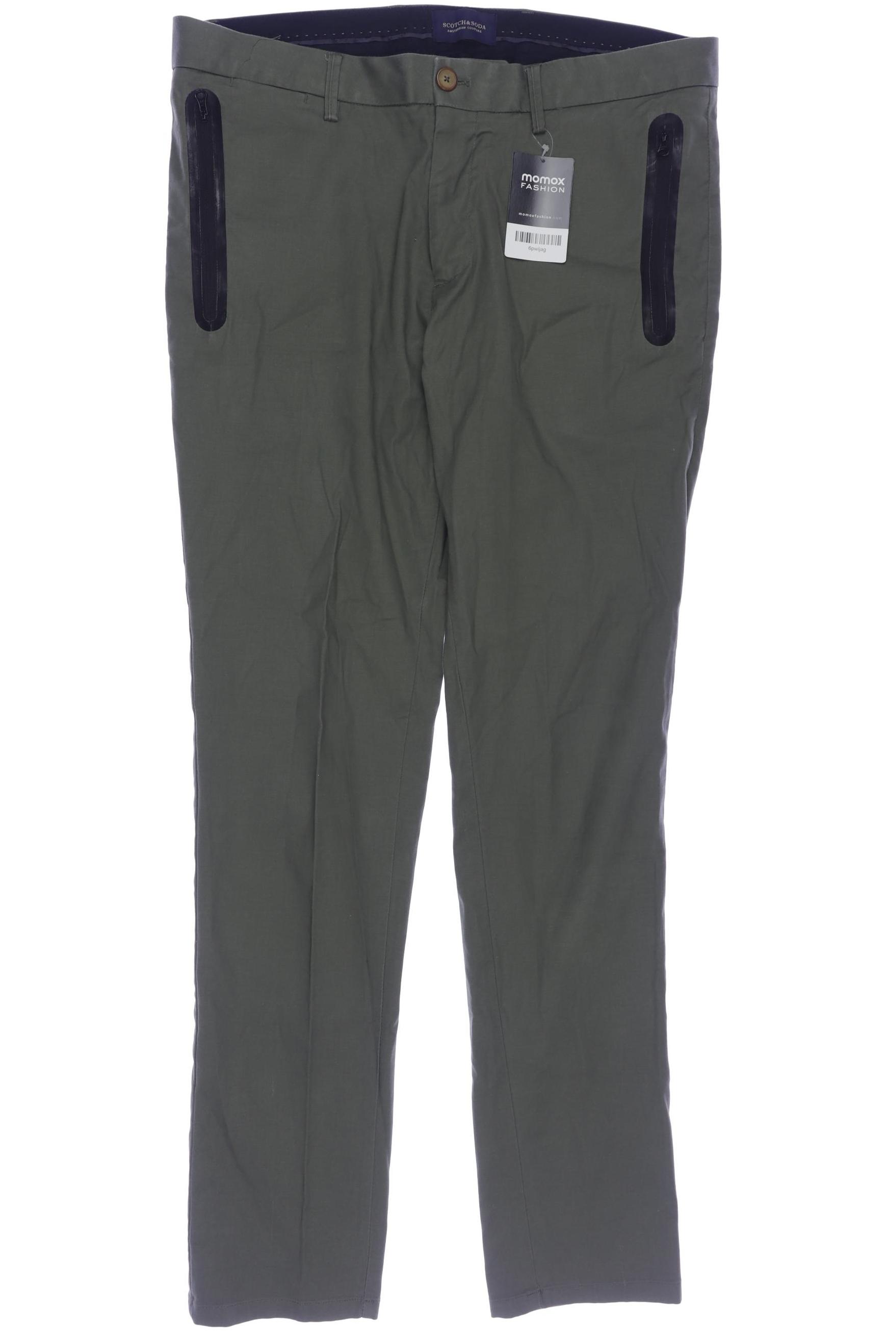 

Scotch & Soda Herren Stoffhose, grün, Gr. 33