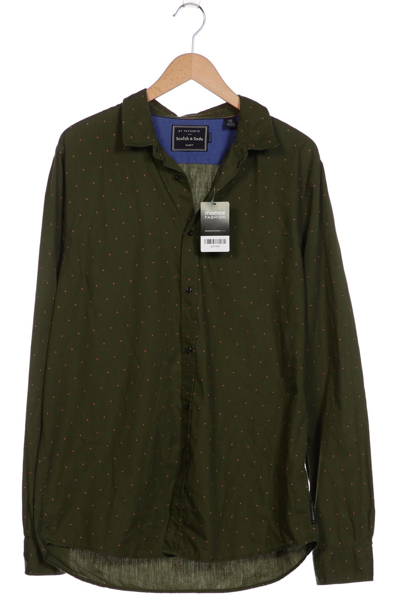 

Scotch & Soda Herren Hemd, grün, Gr. 56