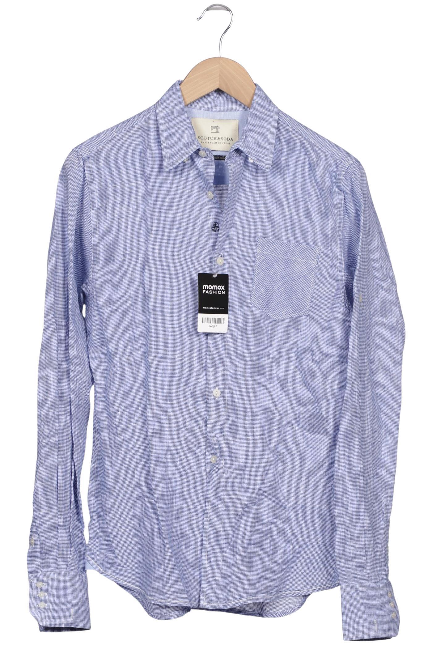 

Scotch & Soda Herren Hemd, blau, Gr. 46