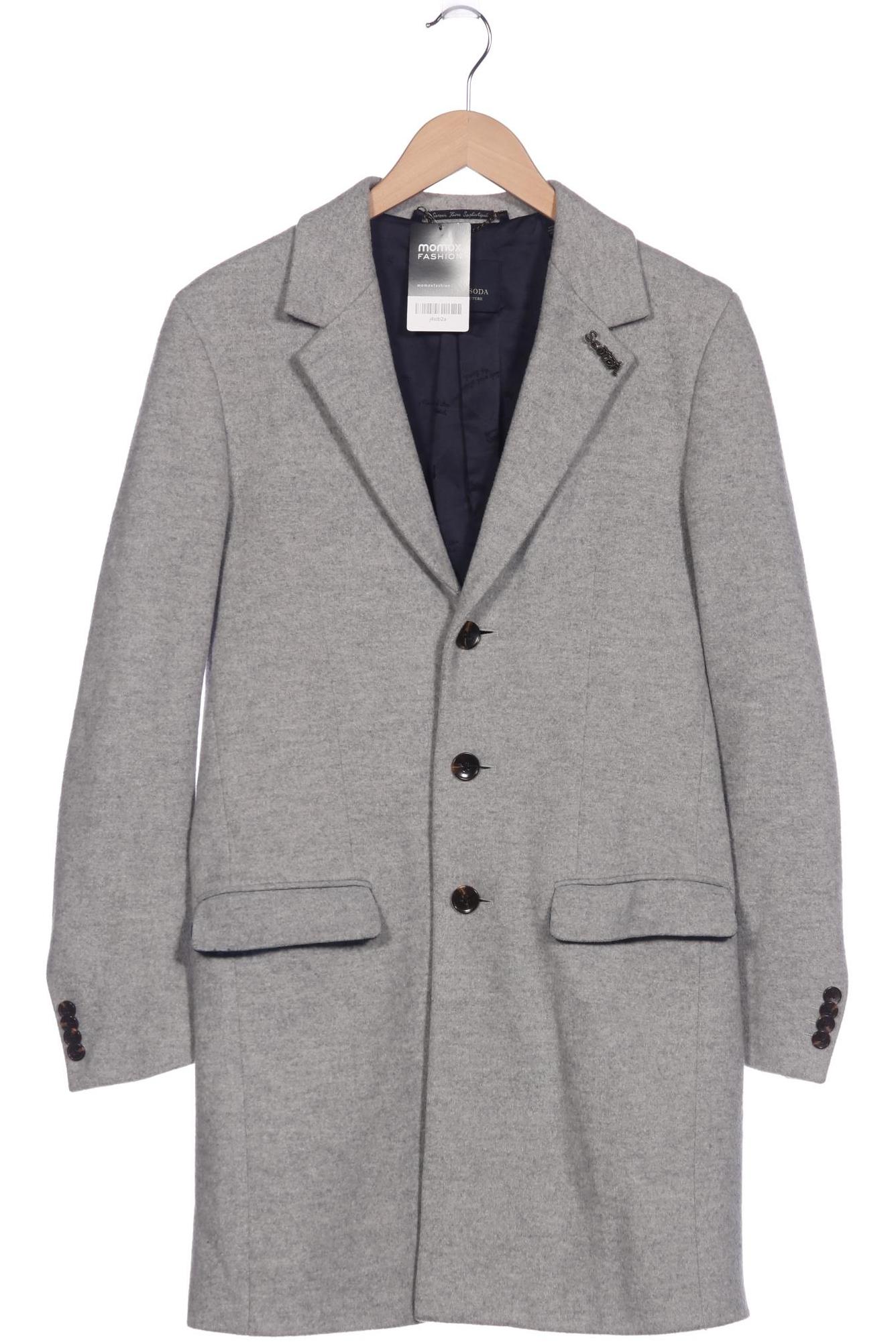 

Scotch & Soda Herren Mantel, grau, Gr. 48