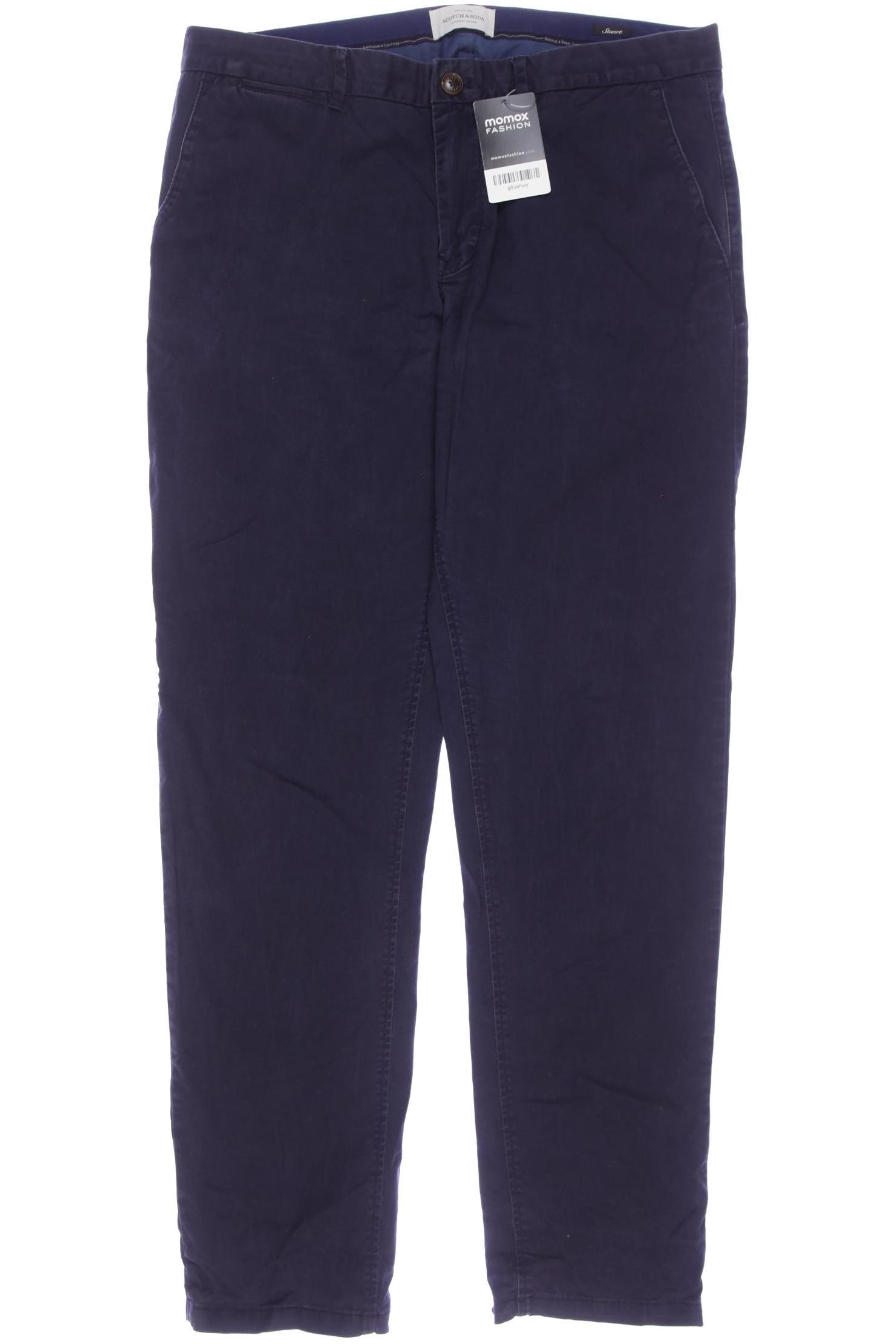 

Scotch & Soda Herren Stoffhose, marineblau, Gr. 33