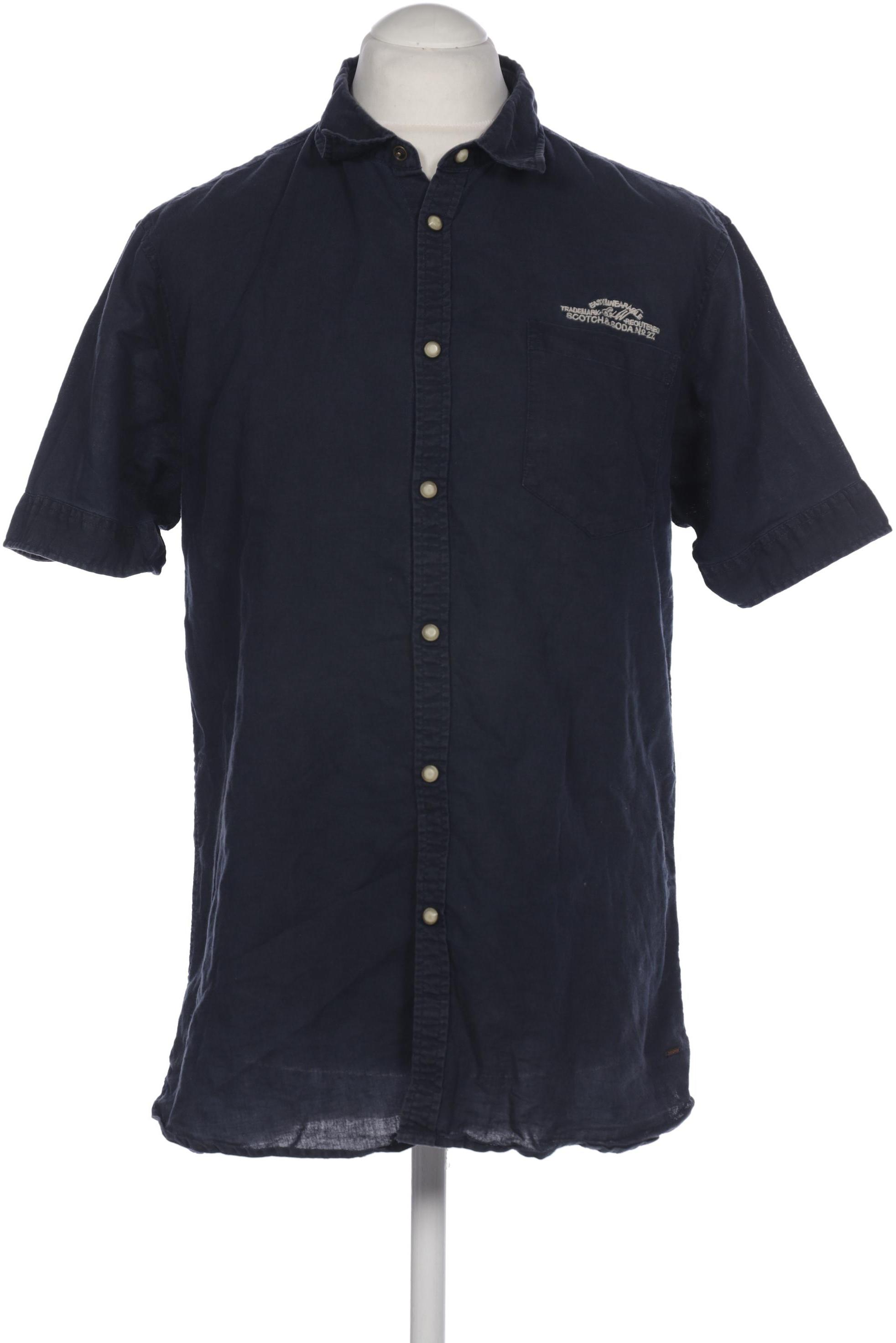 

Scotch & Soda Herren Hemd, marineblau, Gr. 54