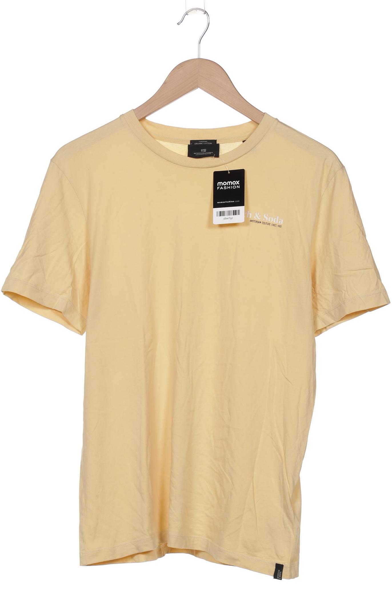 

Scotch & Soda Herren T-Shirt, gelb, Gr. 48