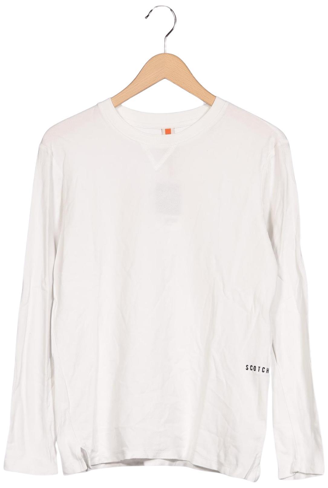 Thumbnail - Scotch &amp; Soda Herren Langarmshirt, weiß, Gr. 46