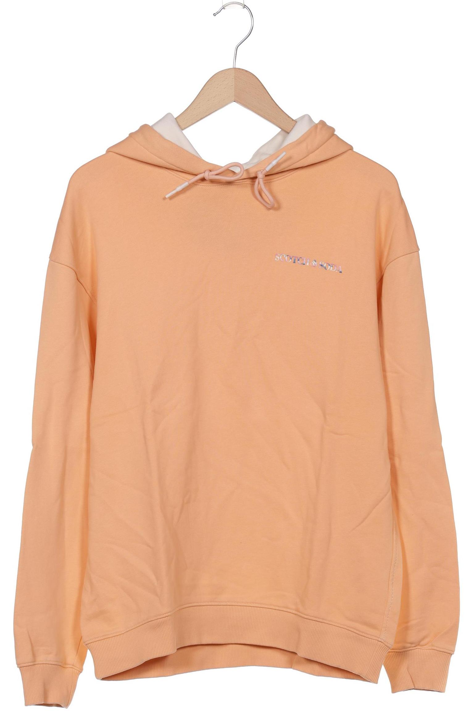 

Scotch & Soda Herren Kapuzenpullover, orange, Gr. 48