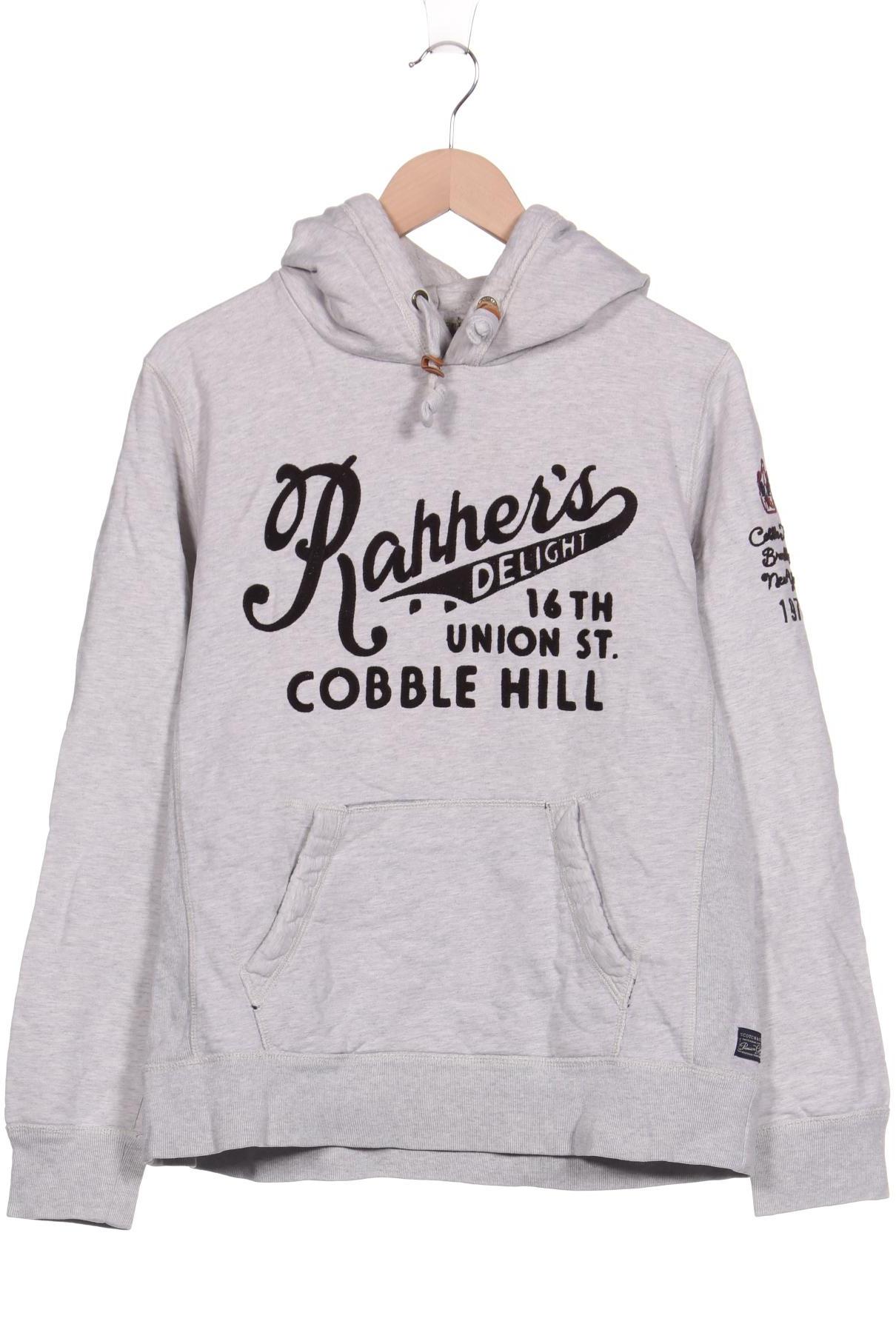 

Scotch & Soda Herren Kapuzenpullover, grau, Gr. 48