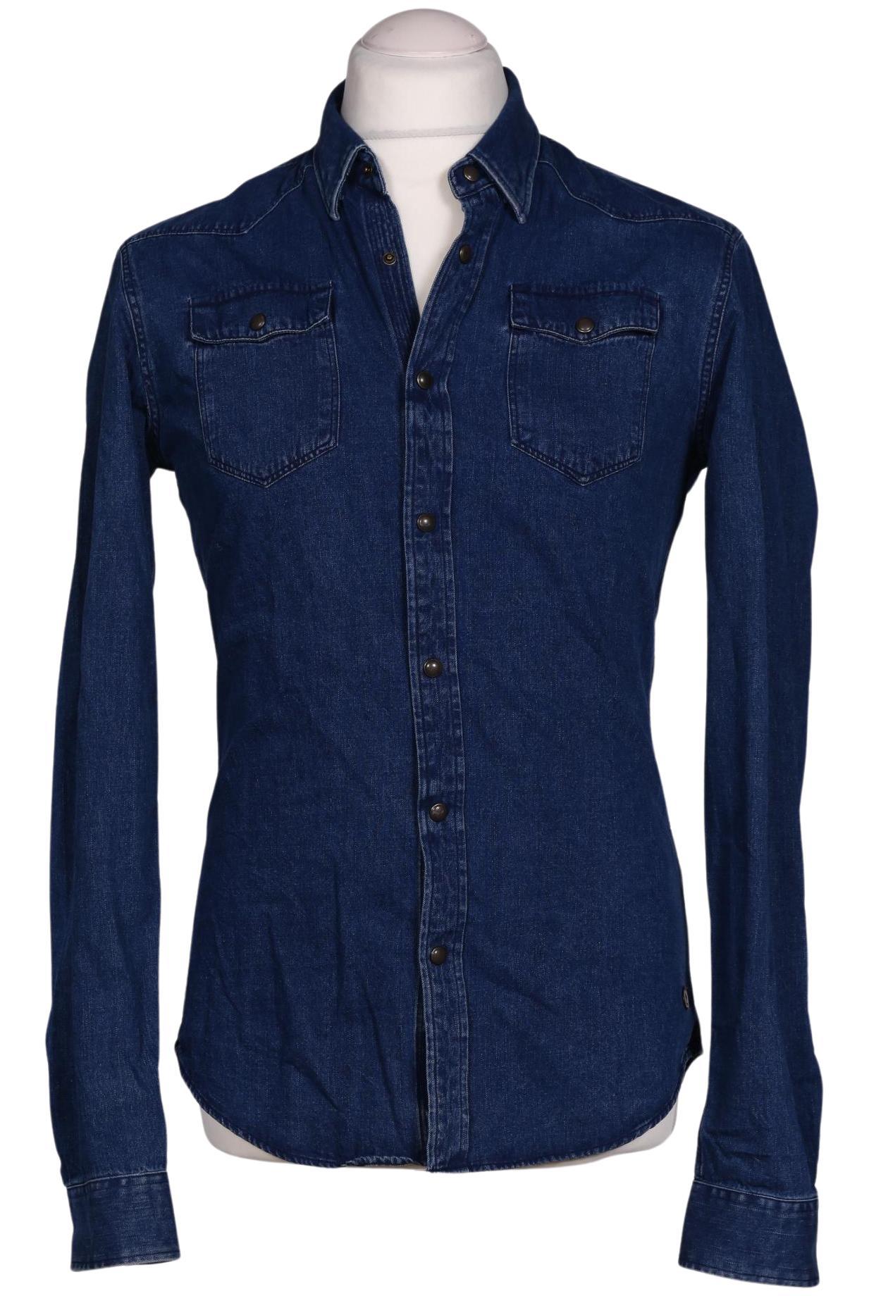 

Scotch & Soda Herren Hemd, blau, Gr. 48