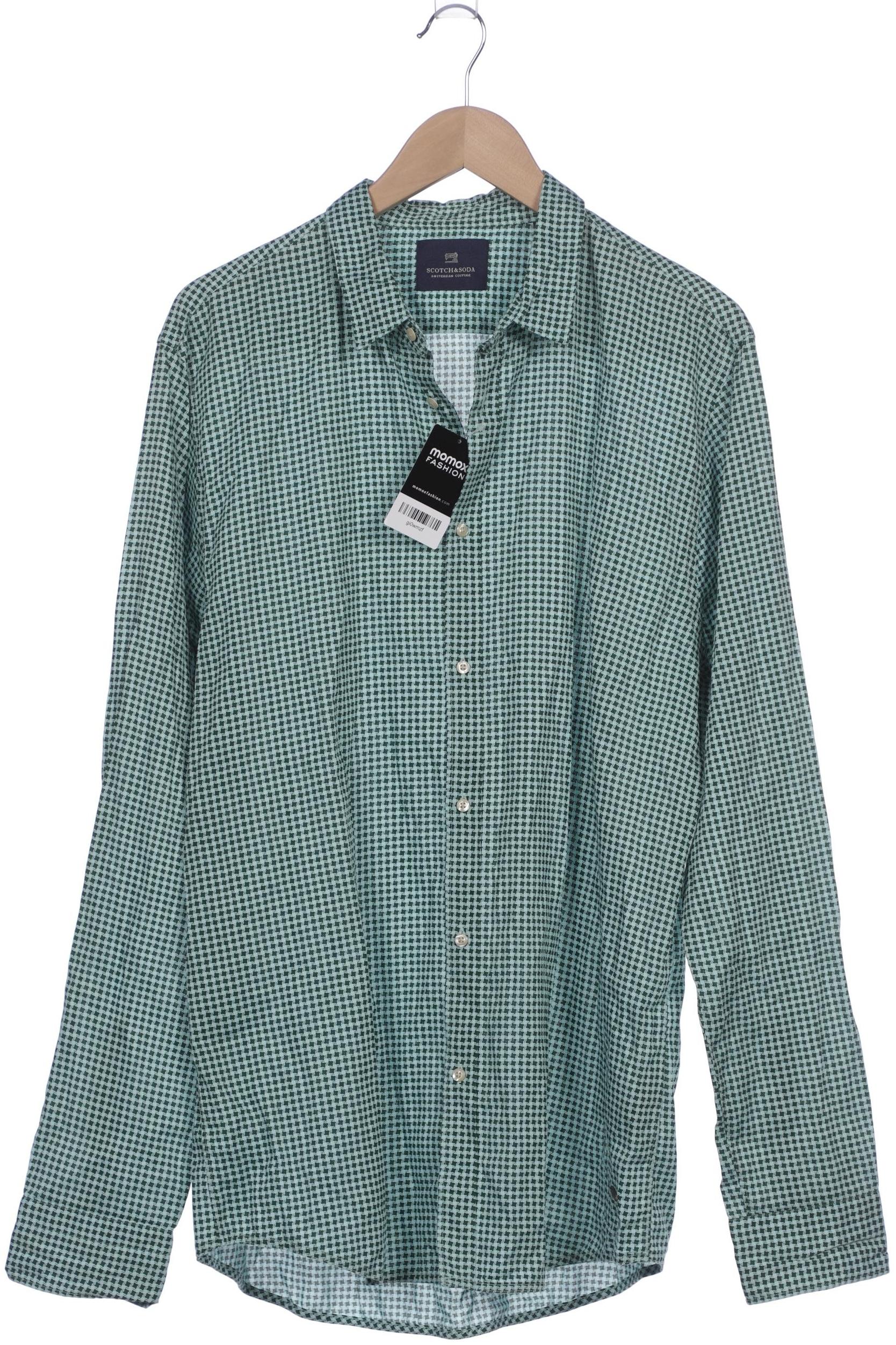 

Scotch & Soda Herren Hemd, türkis, Gr. 56