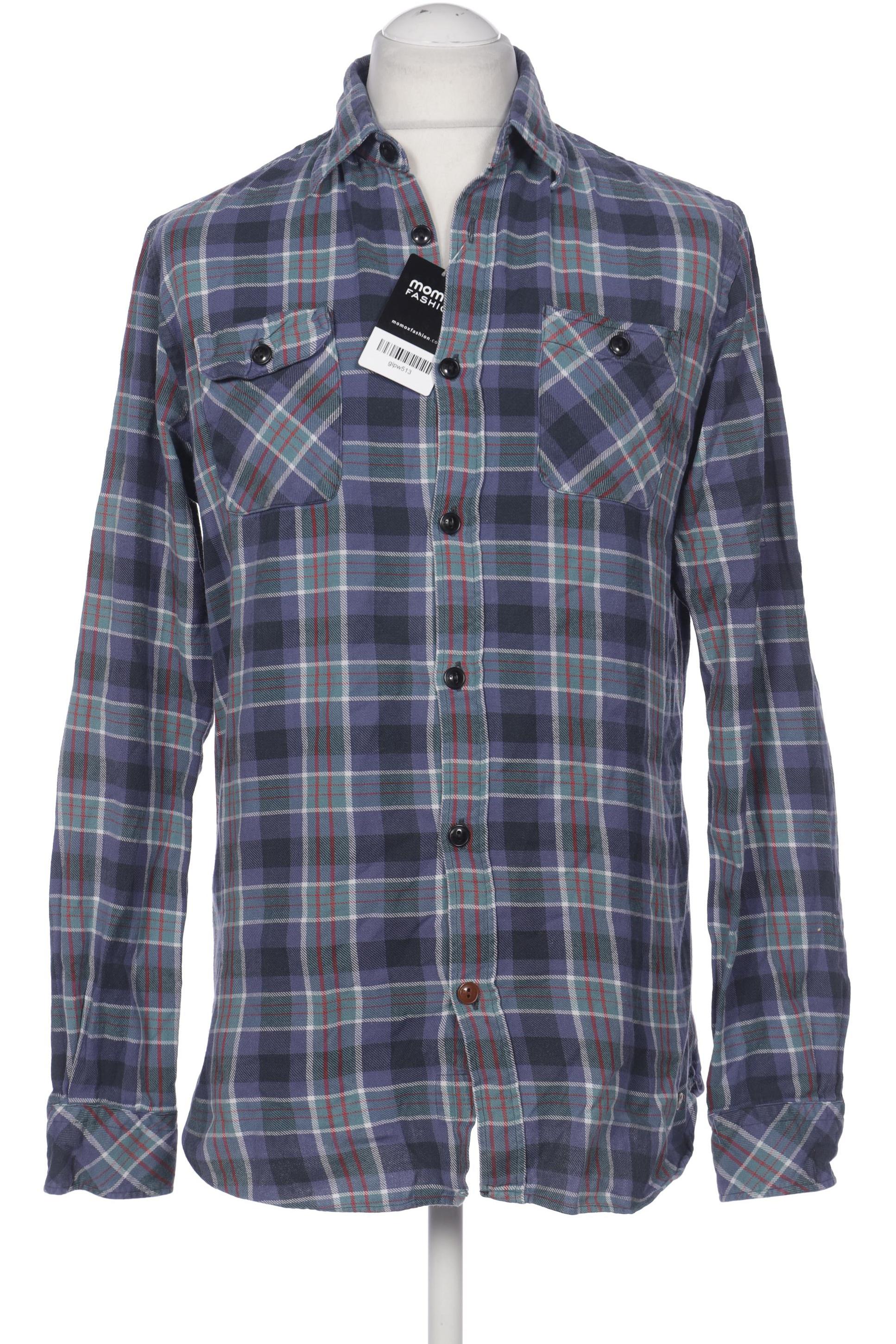 

Scotch & Soda Herren Hemd, blau, Gr. 52