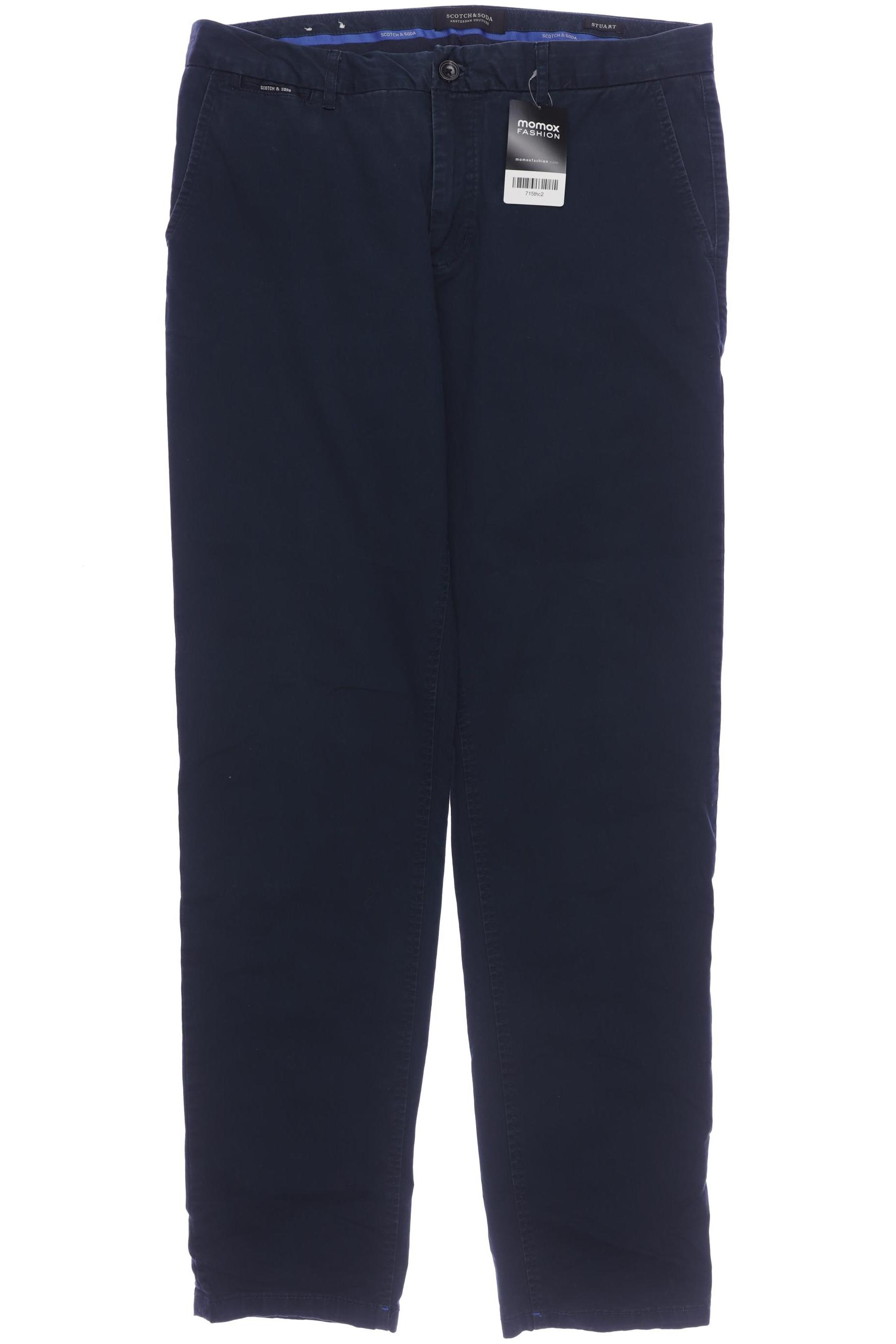 

Scotch & Soda Herren Stoffhose, blau, Gr. 34