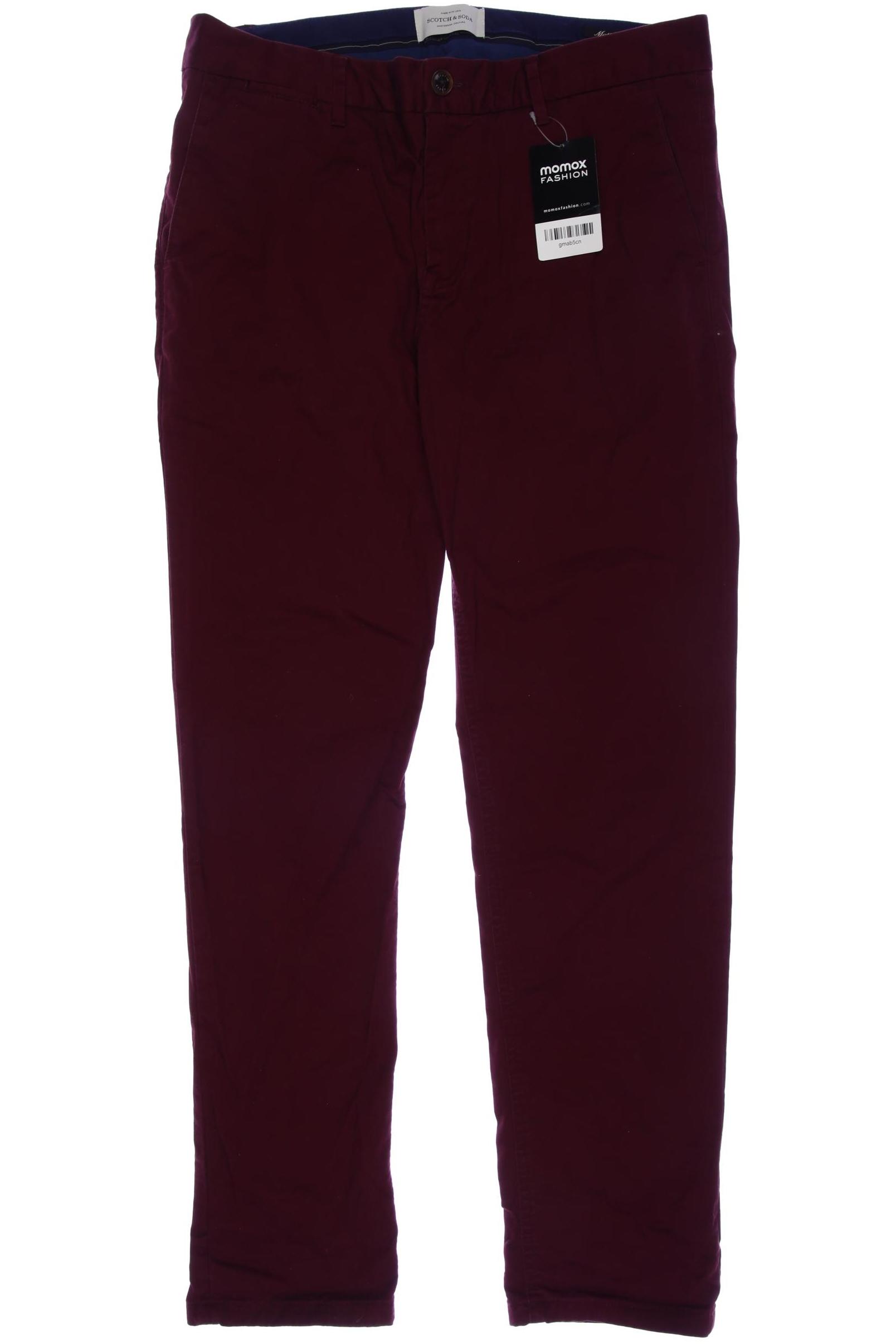 

Scotch & Soda Herren Stoffhose, bordeaux, Gr. 31