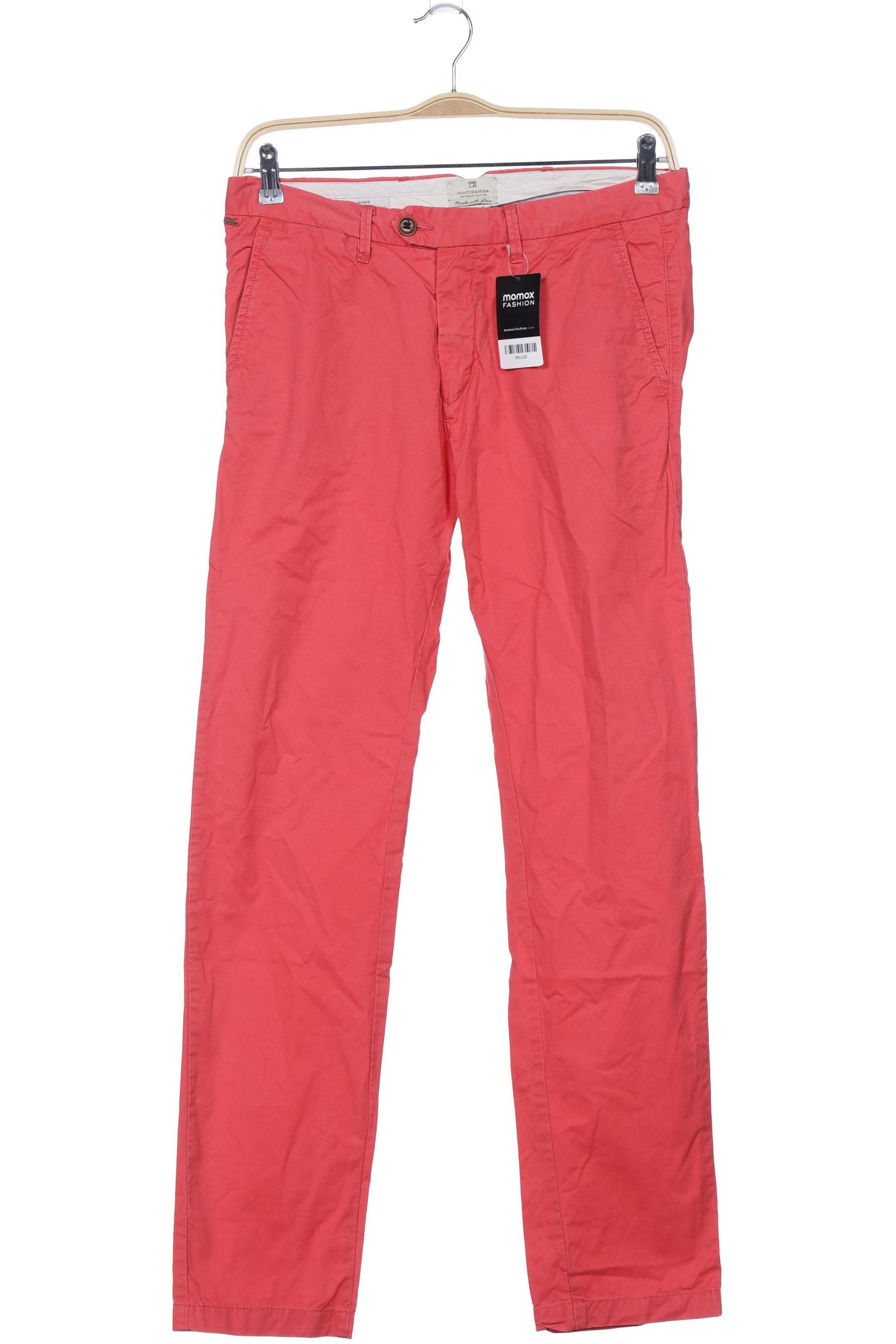 

Scotch & Soda Herren Stoffhose, pink, Gr. 32