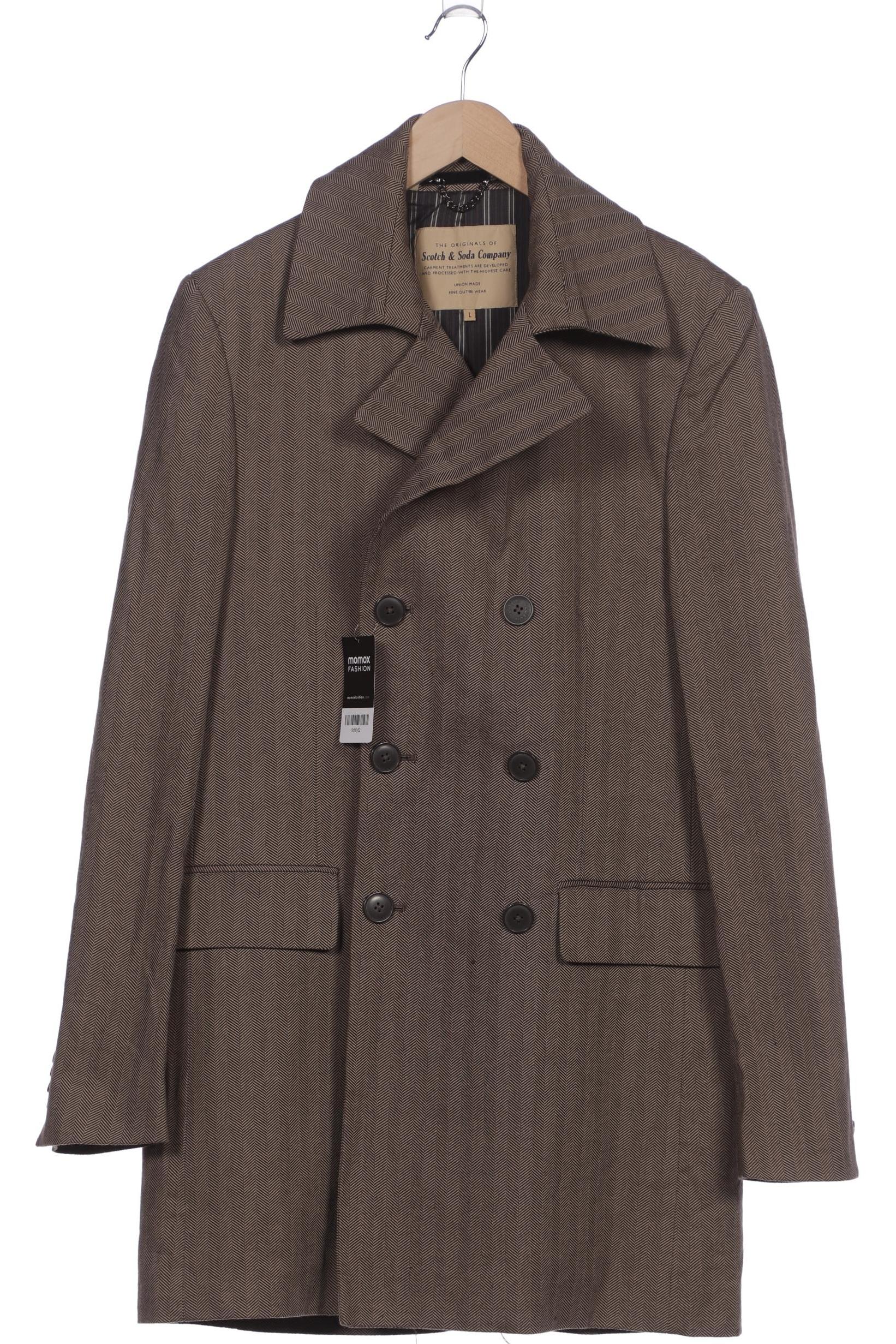 

Scotch & Soda Herren Mantel, braun, Gr. 52