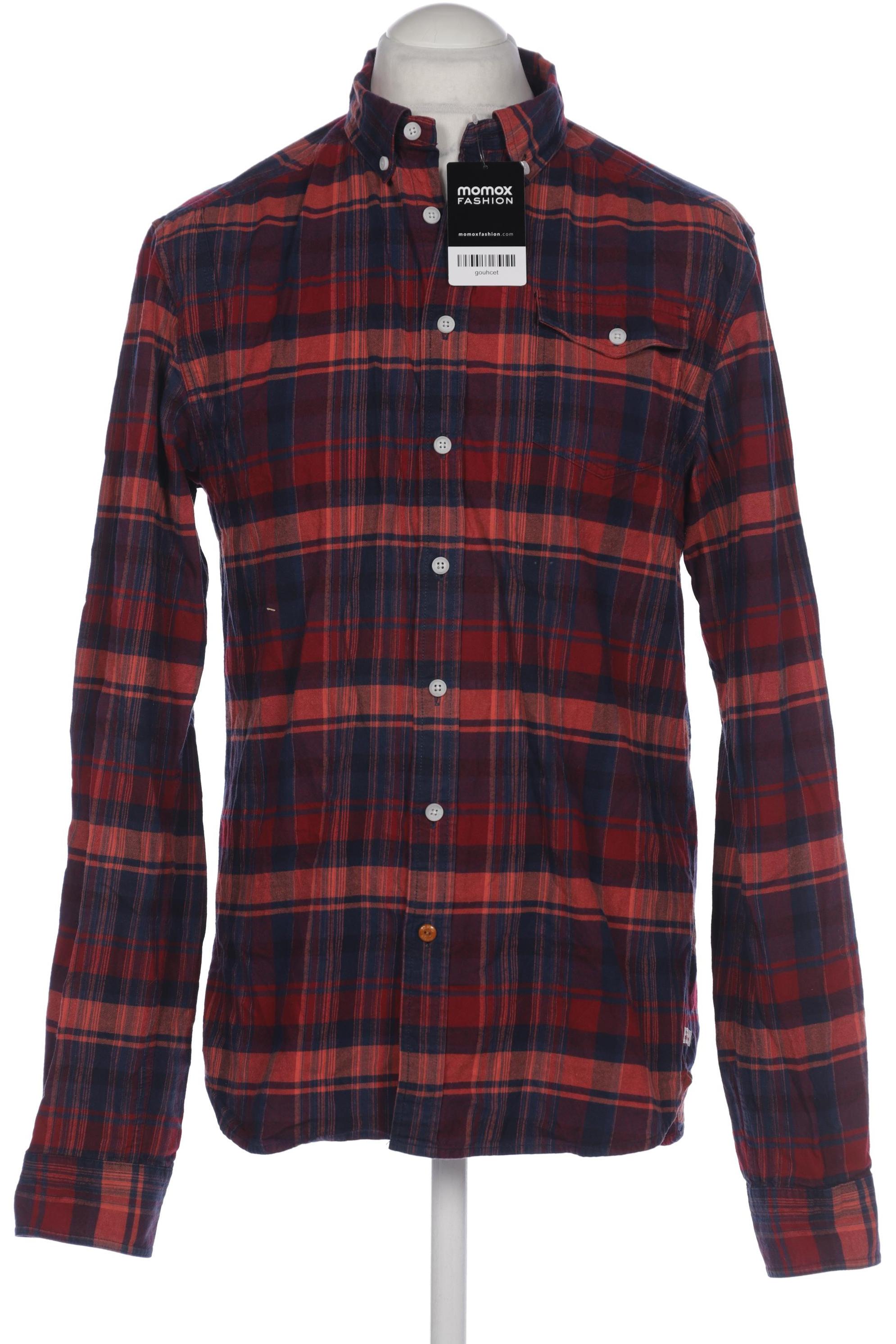 

Scotch & Soda Herren Hemd, bordeaux, Gr. 52
