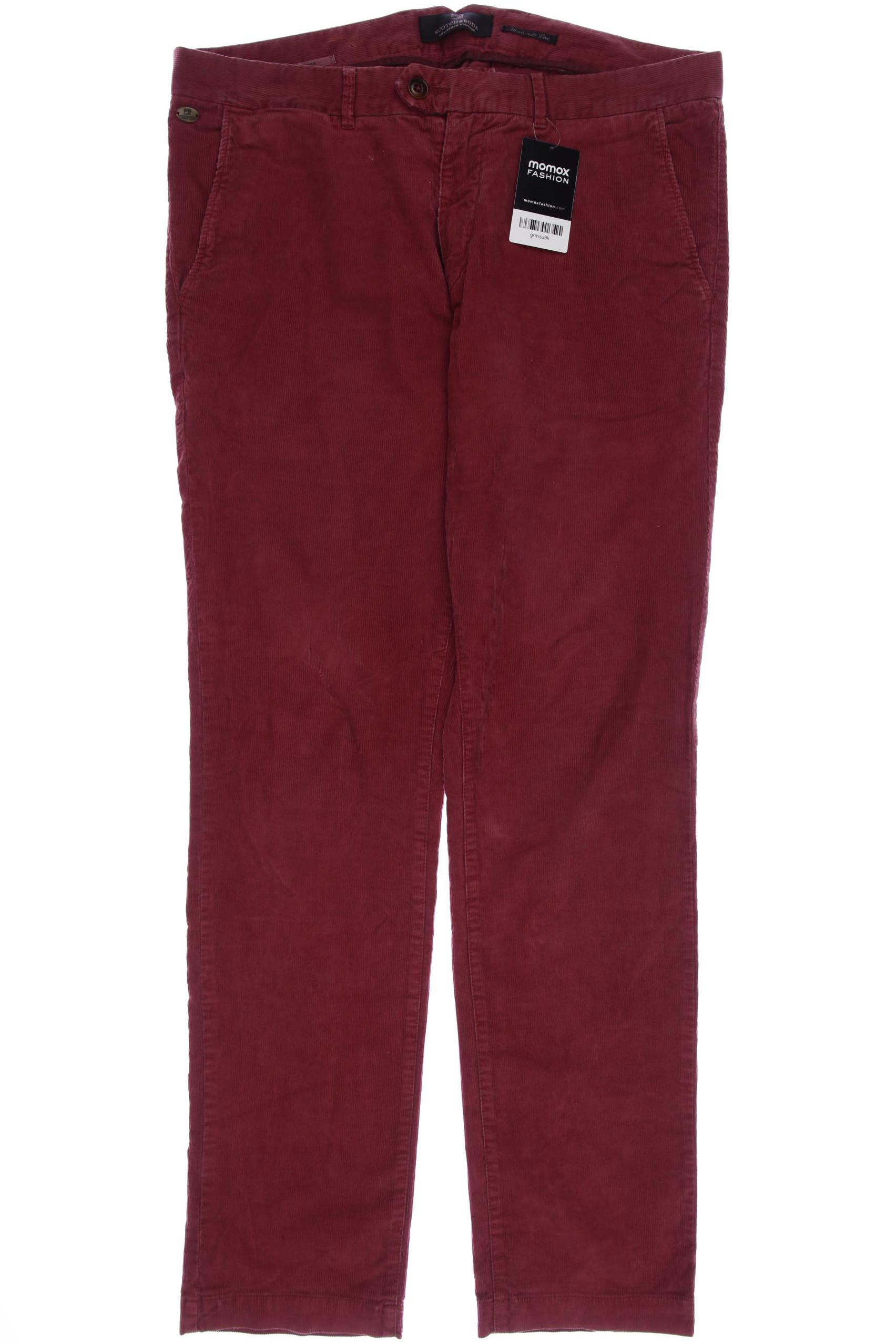 

Scotch & Soda Herren Stoffhose, rot, Gr. 32