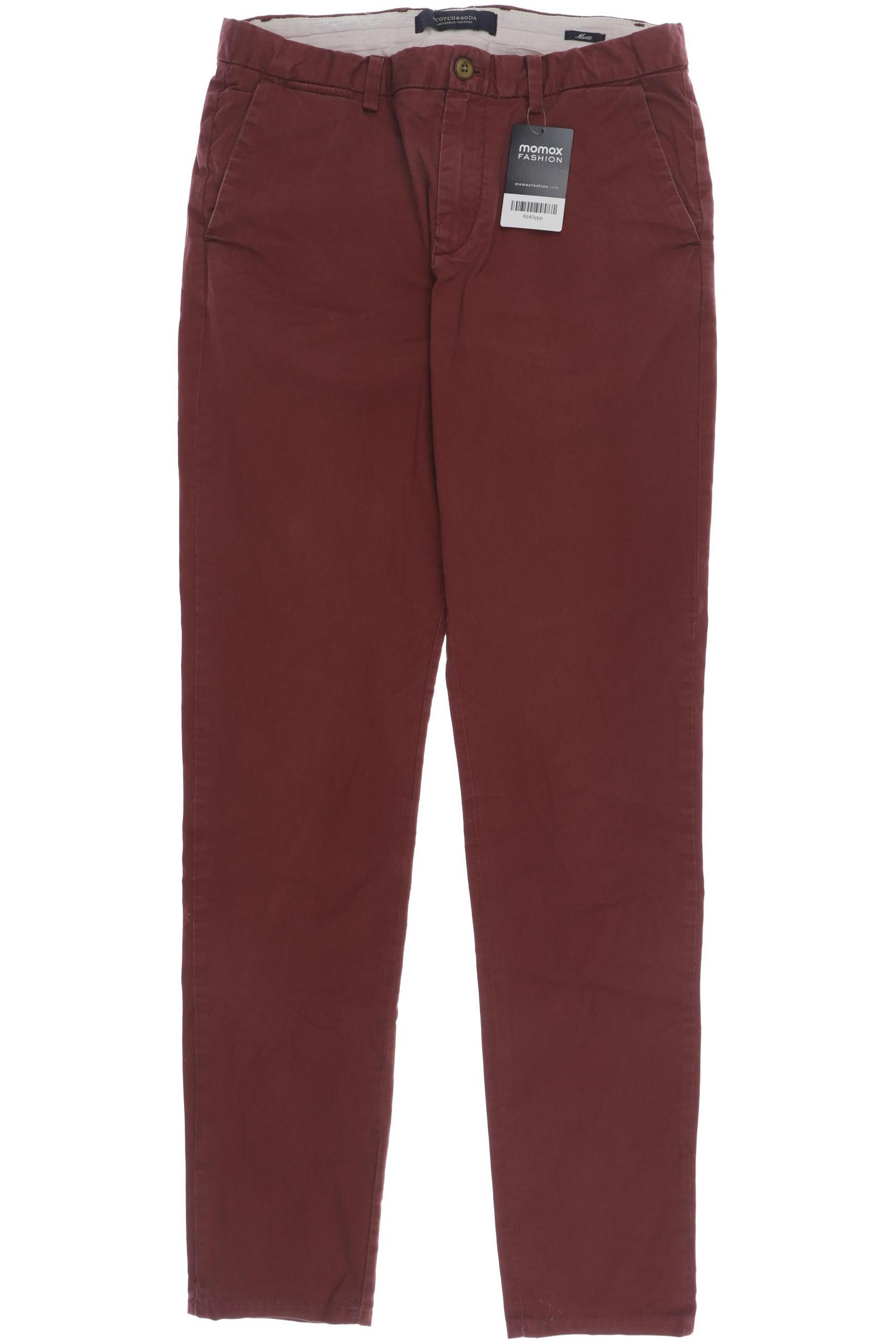 

Scotch & Soda Herren Stoffhose, bordeaux, Gr. 31