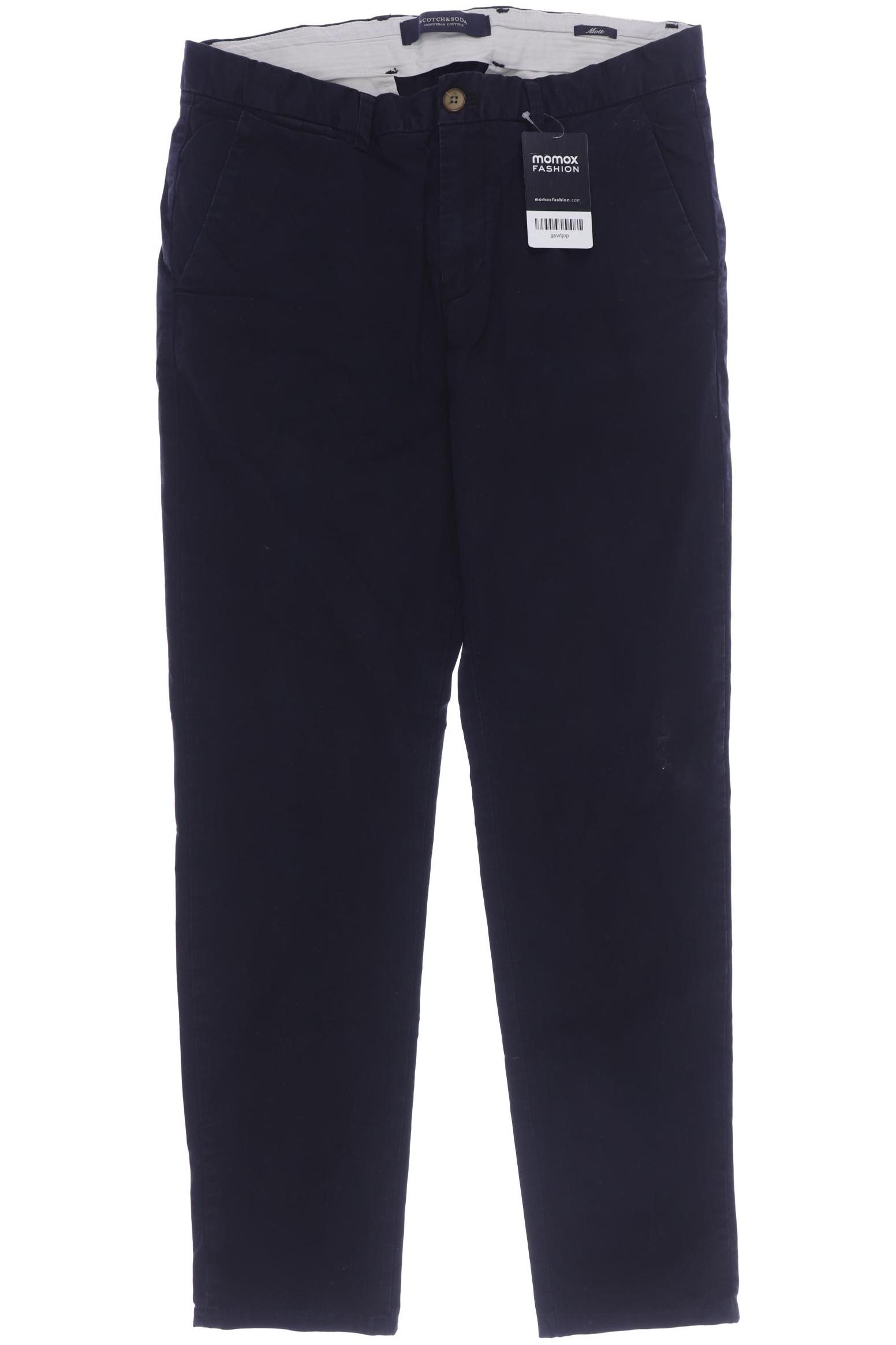 

Scotch & Soda Herren Stoffhose, marineblau