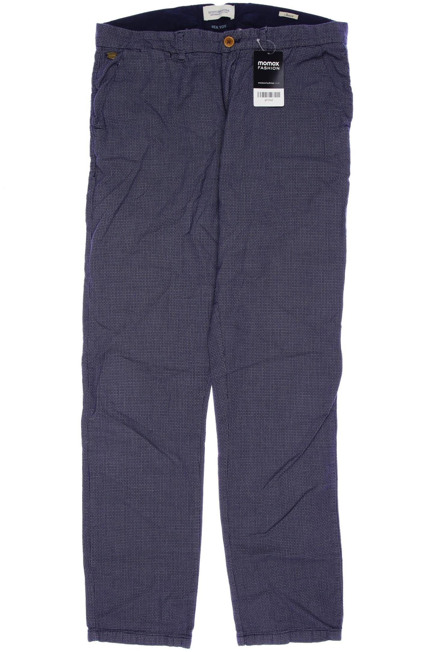 

Scotch & Soda Herren Stoffhose, marineblau, Gr. 31