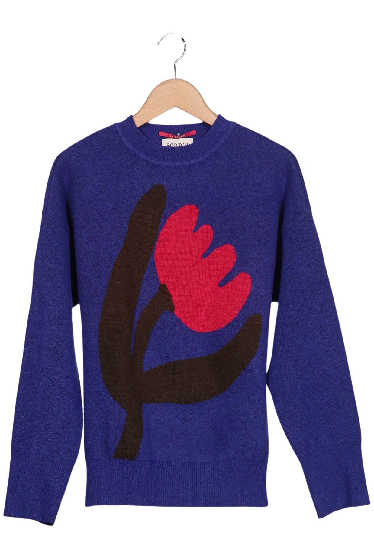 

Scotch & Soda Herren Pullover, blau, Gr. 48