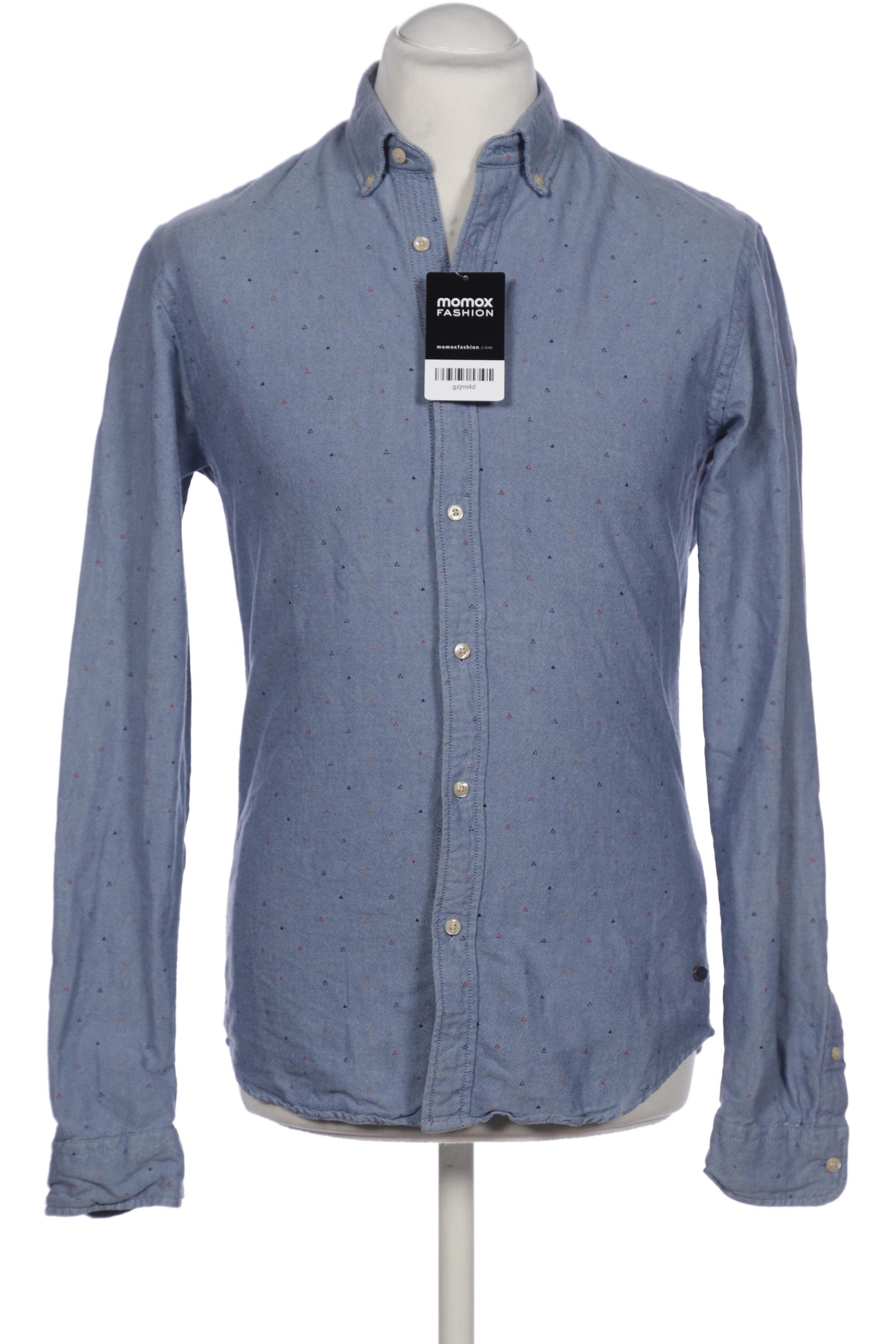 

Scotch & Soda Herren Hemd, blau, Gr. 48