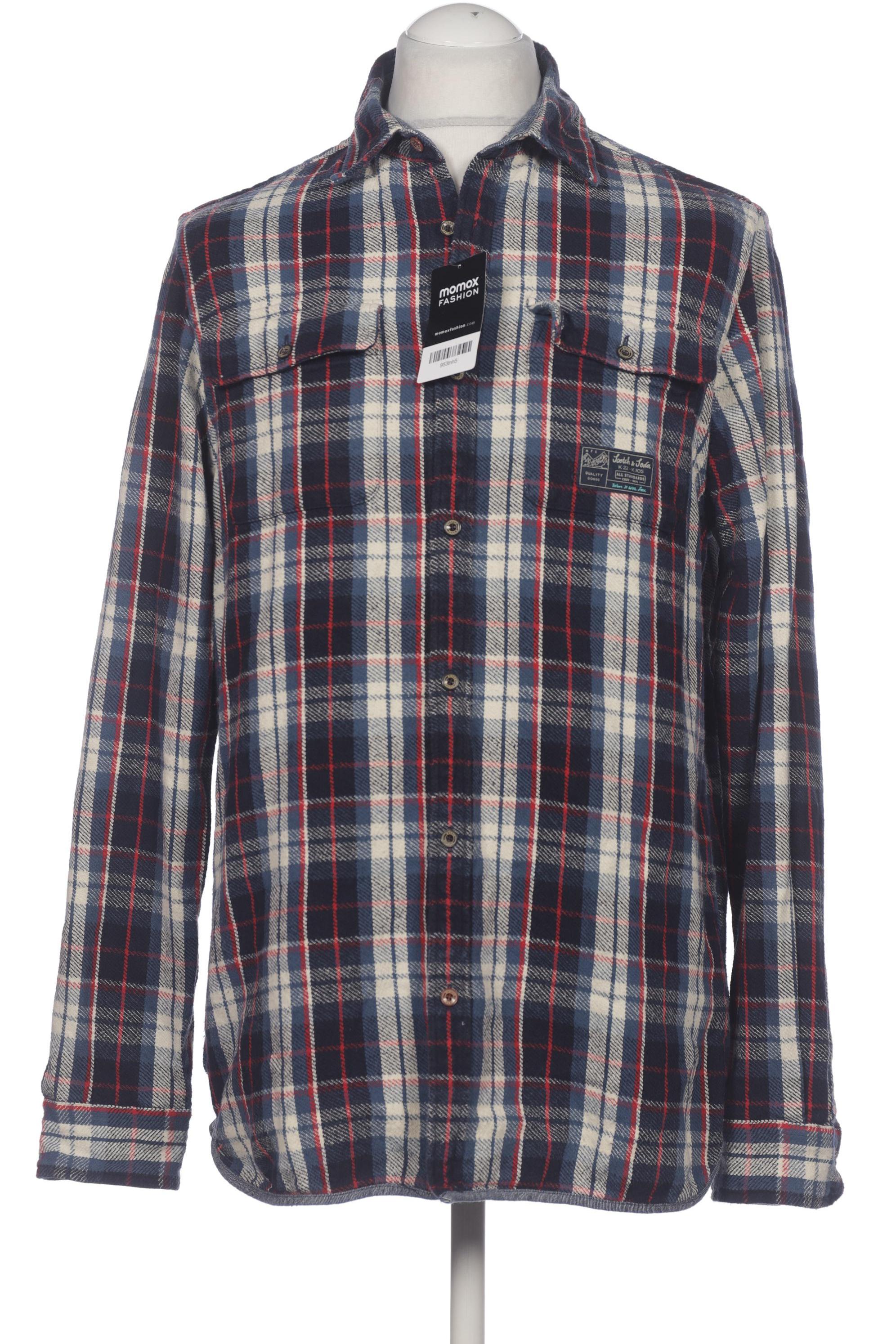 

Scotch & Soda Herren Hemd, marineblau, Gr. 52