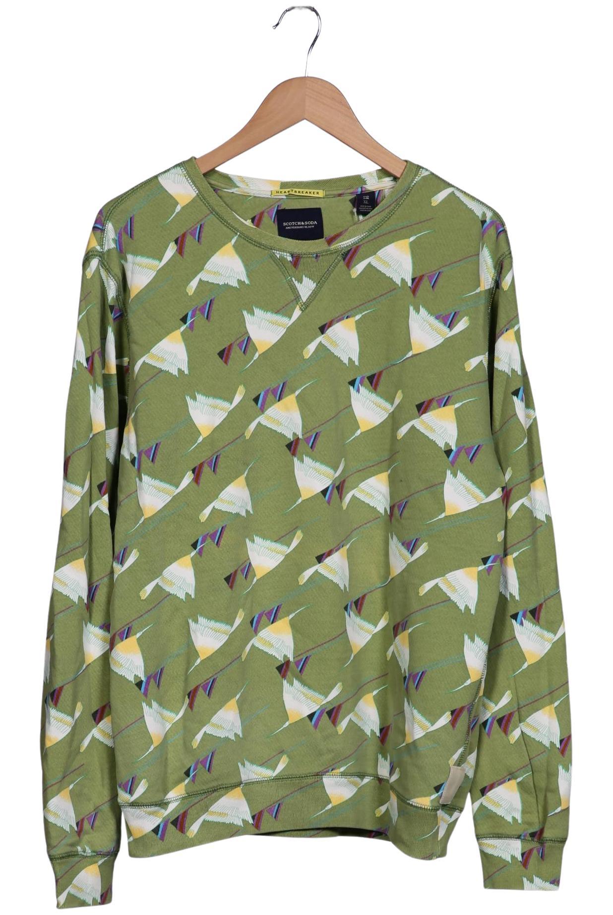 

Scotch & Soda Herren Sweatshirt, grün, Gr. 54