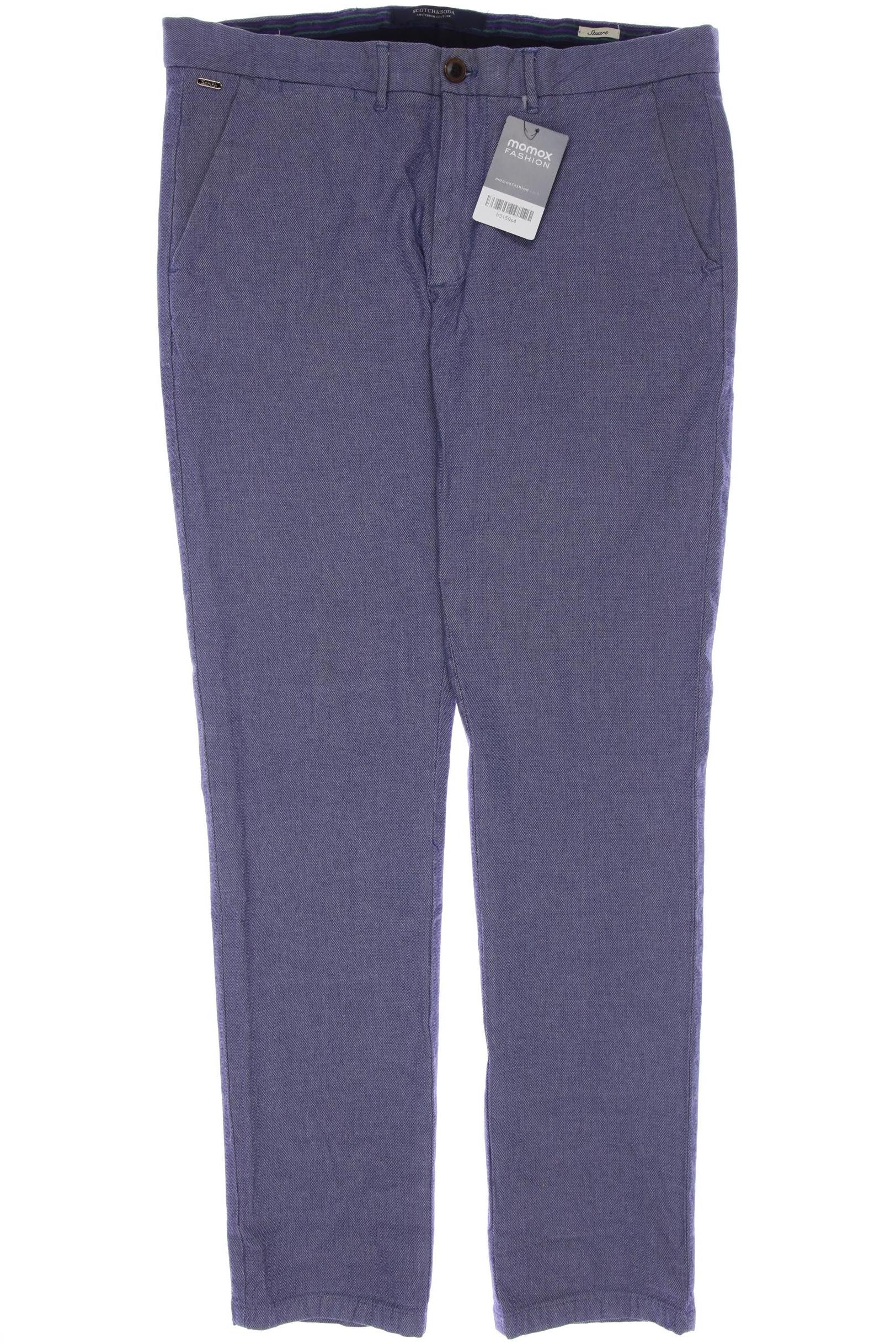 

Scotch & Soda Herren Stoffhose, blau, Gr. 32